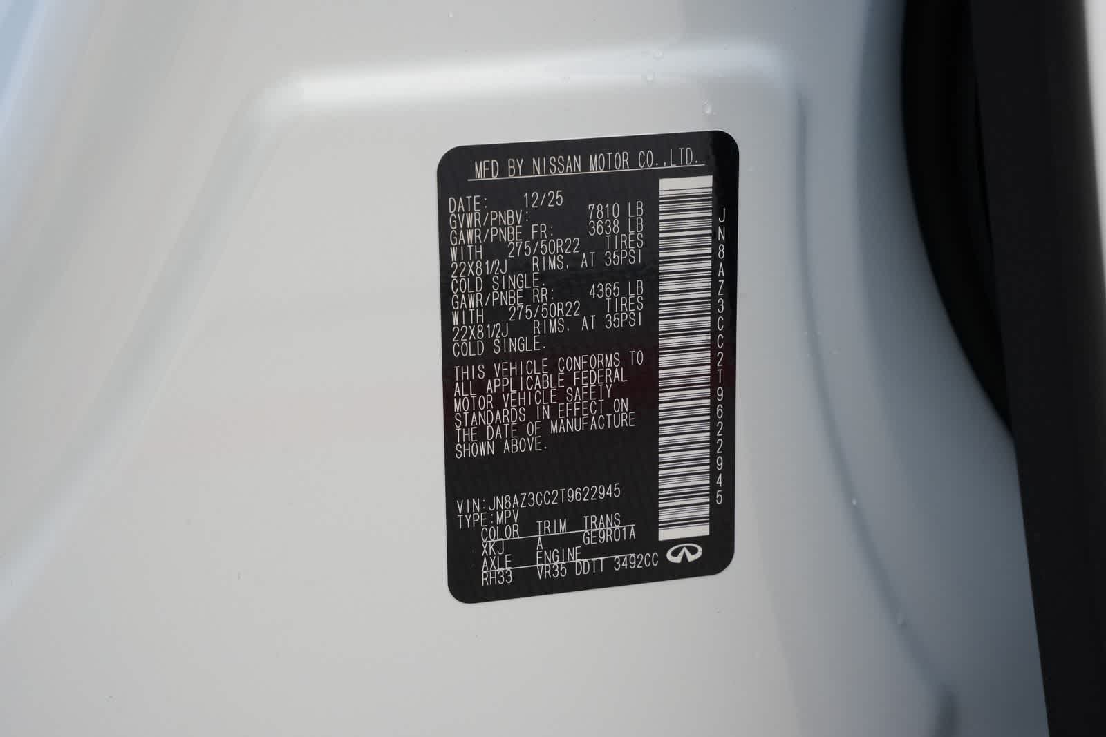 Thumbnail: 2026 INFINITI QX80 - 27