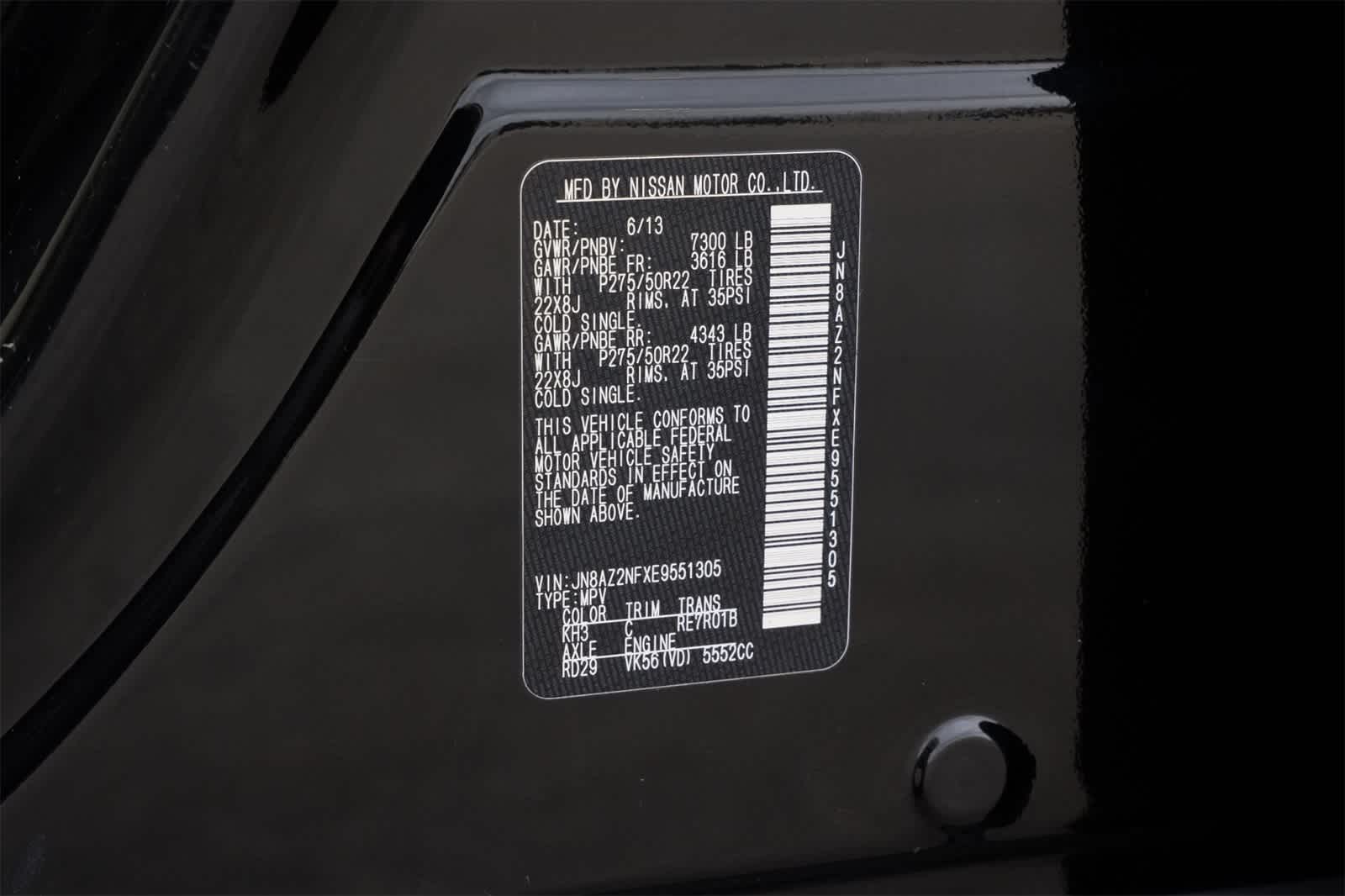 Thumbnail: 2014 INFINITI QX80 - 26