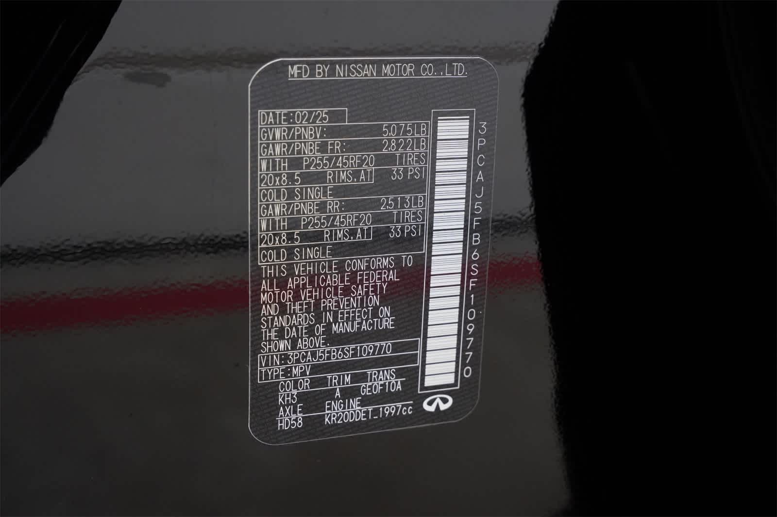 Thumbnail: 2025 INFINITI QX50 - 27