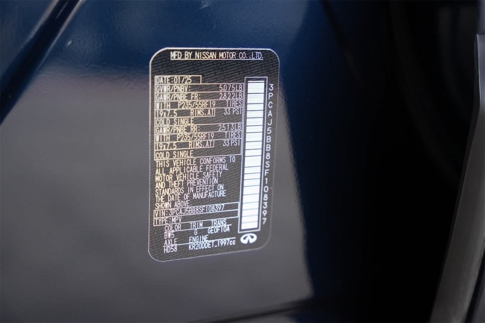 Thumbnail: 2025 INFINITI QX50 - 28