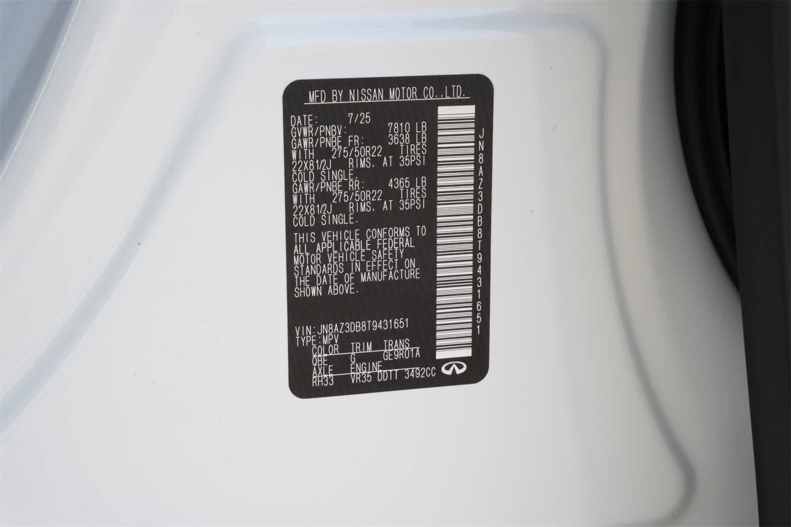 Thumbnail: 2026 INFINITI QX80 - 27