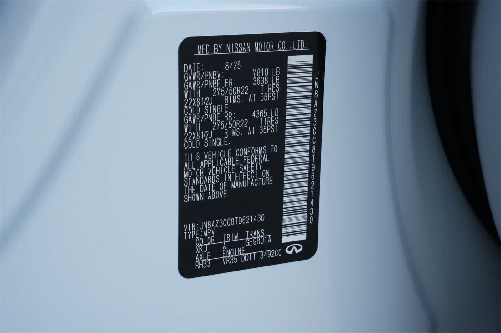 Thumbnail: 2026 INFINITI QX80 - 28