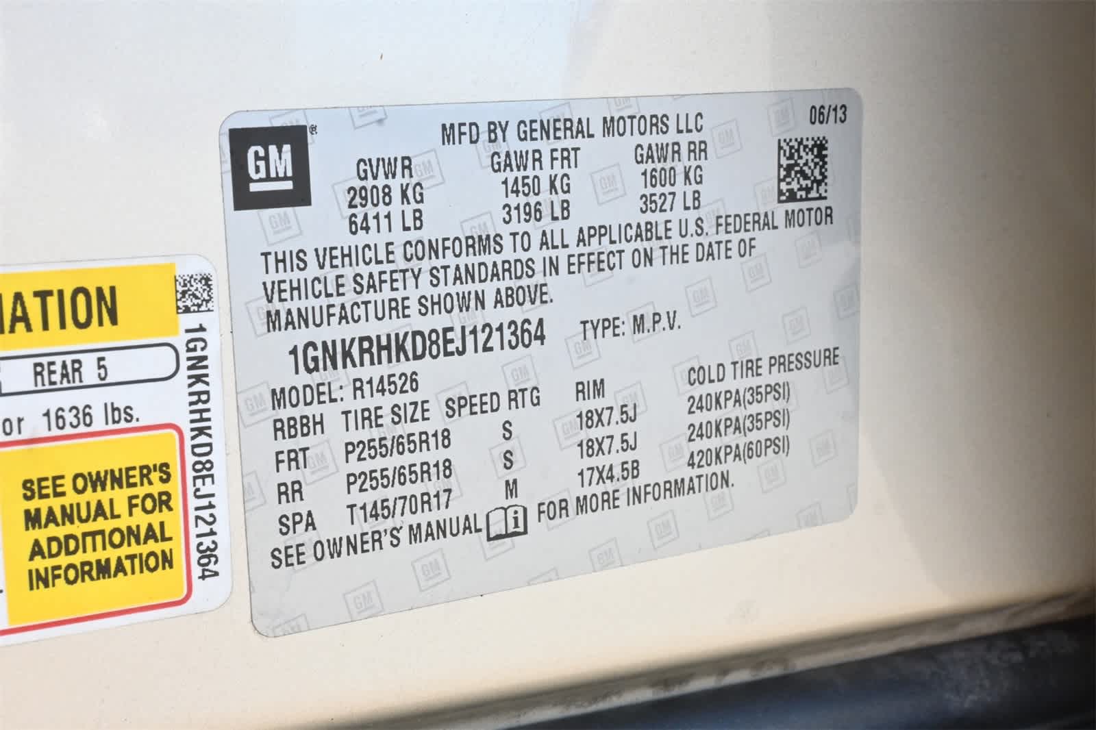 Thumbnail: 2014 Chevrolet Traverse - 25