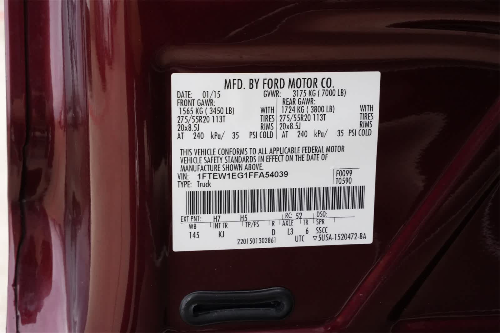 Thumbnail: 2015 Ford F-150 - 27