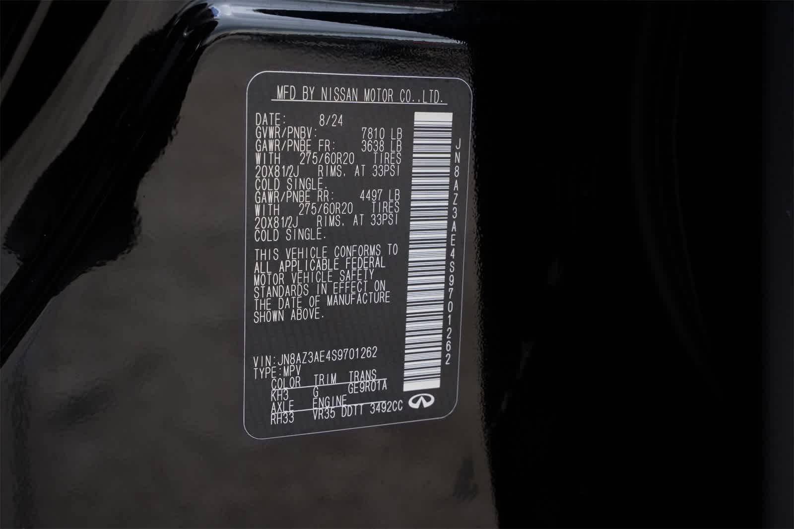 Thumbnail: 2025 INFINITI QX80 - 28