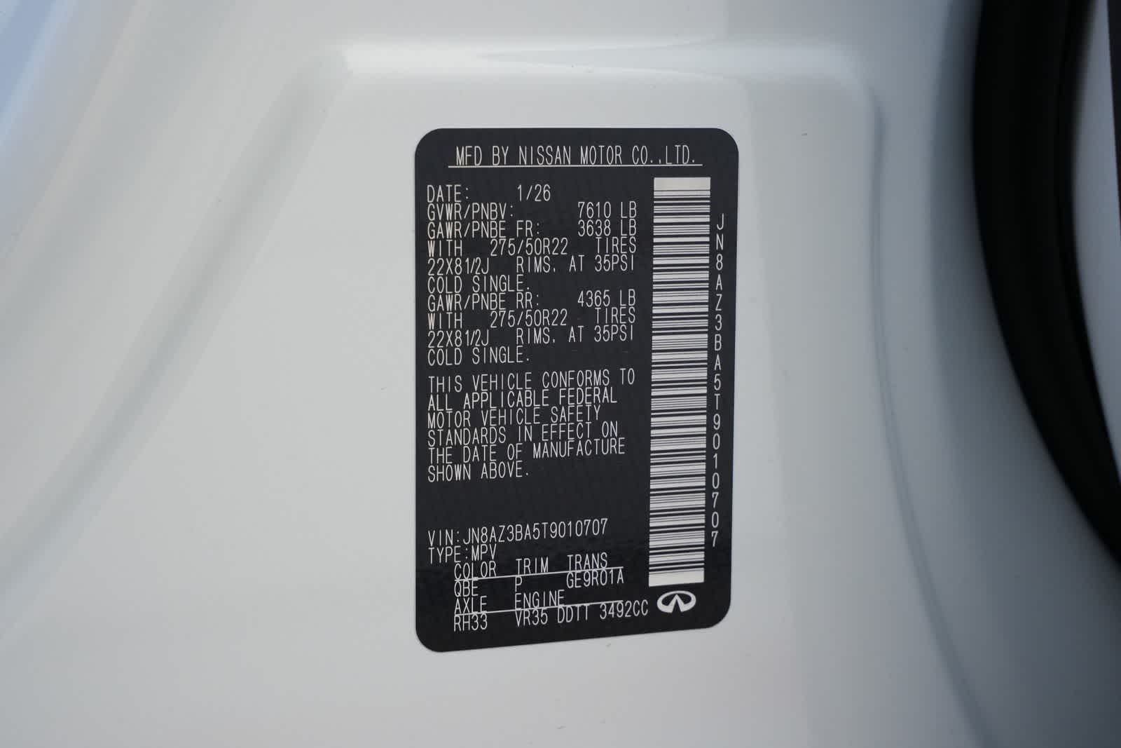 Thumbnail: 2026 INFINITI QX80 - 27