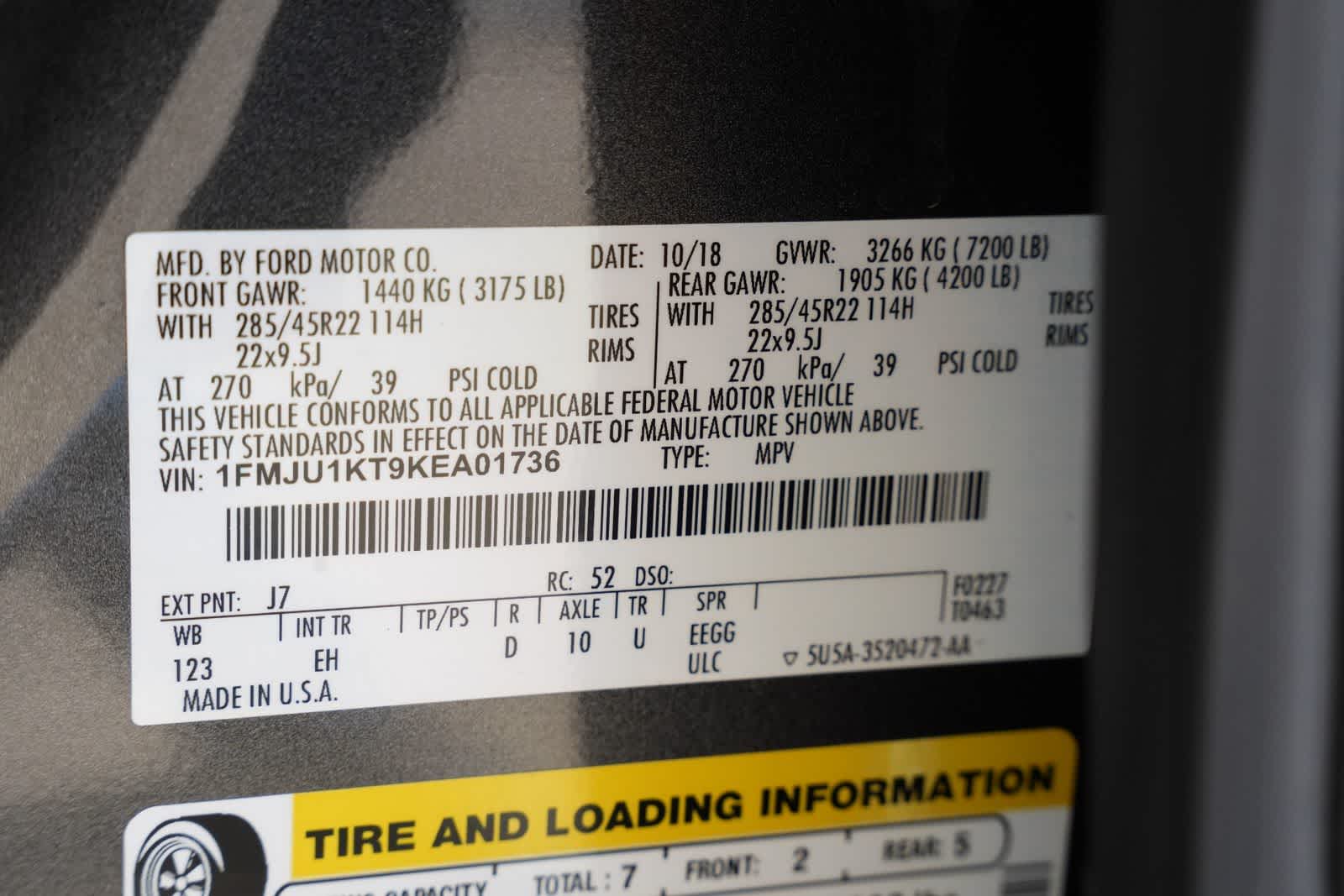 Thumbnail: 2019 Ford Expedition - 31