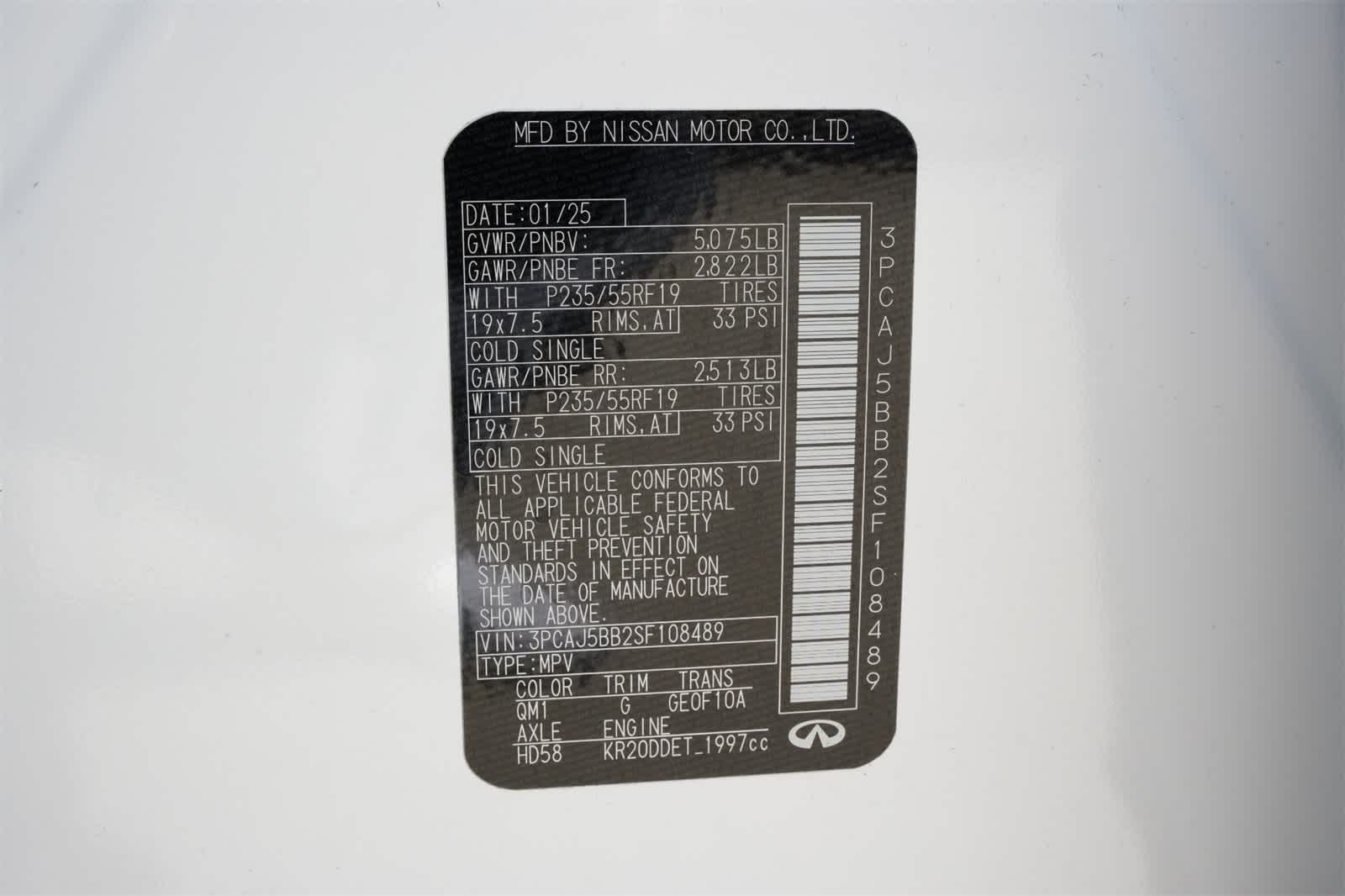 Thumbnail: 2025 INFINITI QX50 - 29