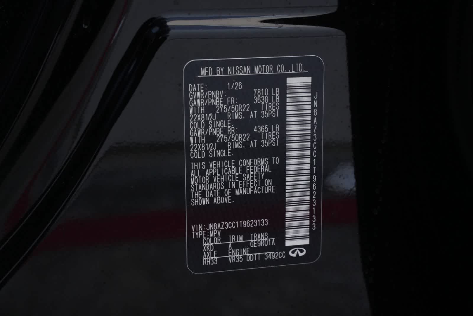 Thumbnail: 2026 INFINITI QX80 - 27