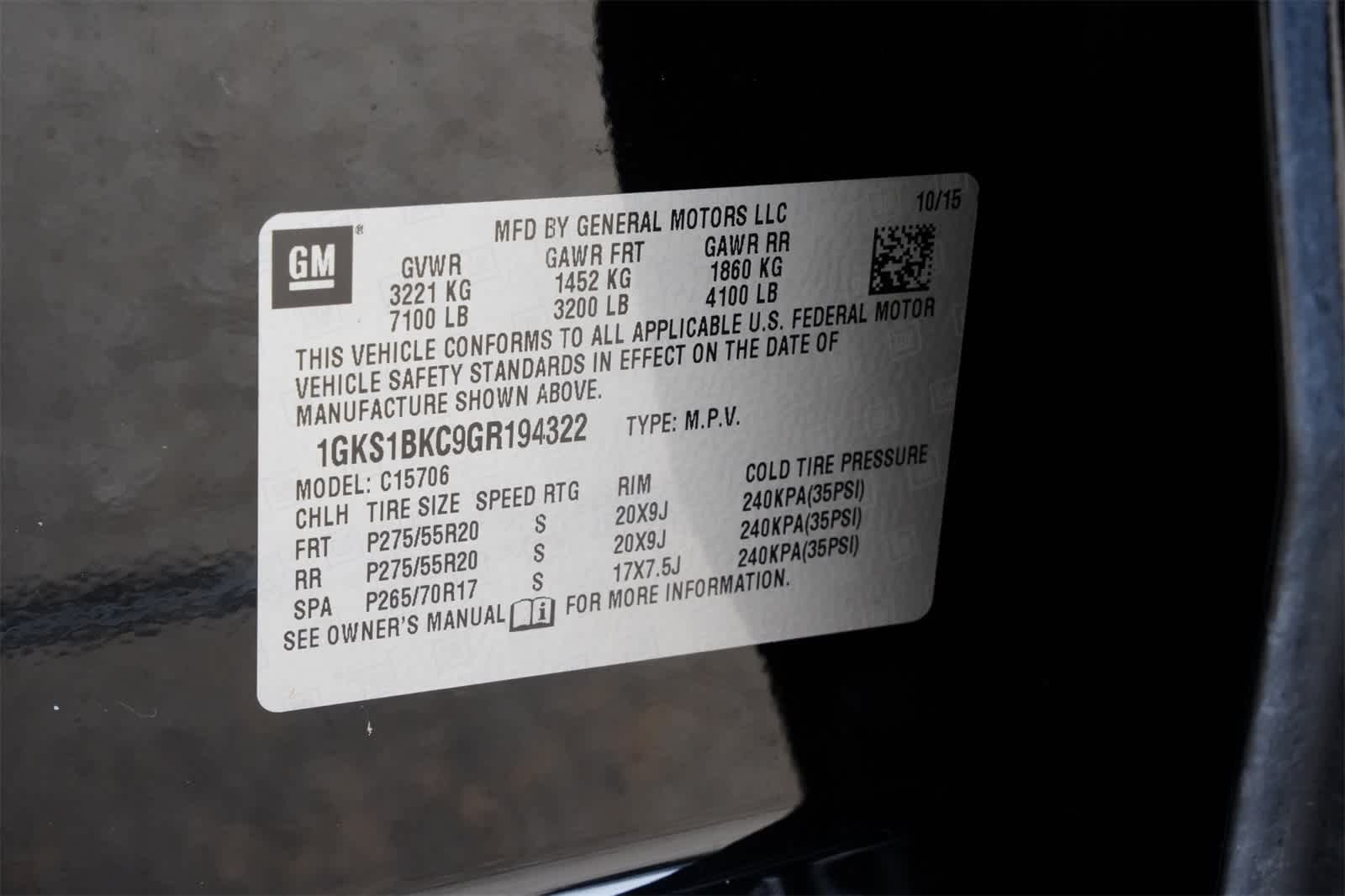 Thumbnail: 2016 GMC Yukon - 26