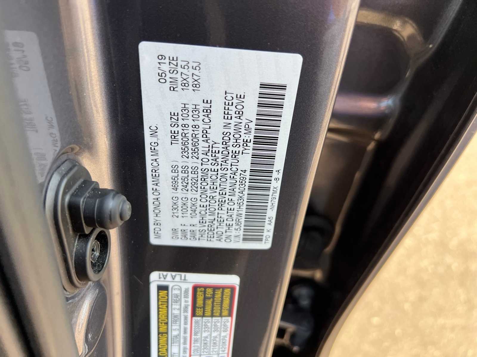 Thumbnail: 2019 Honda CR-V - 37