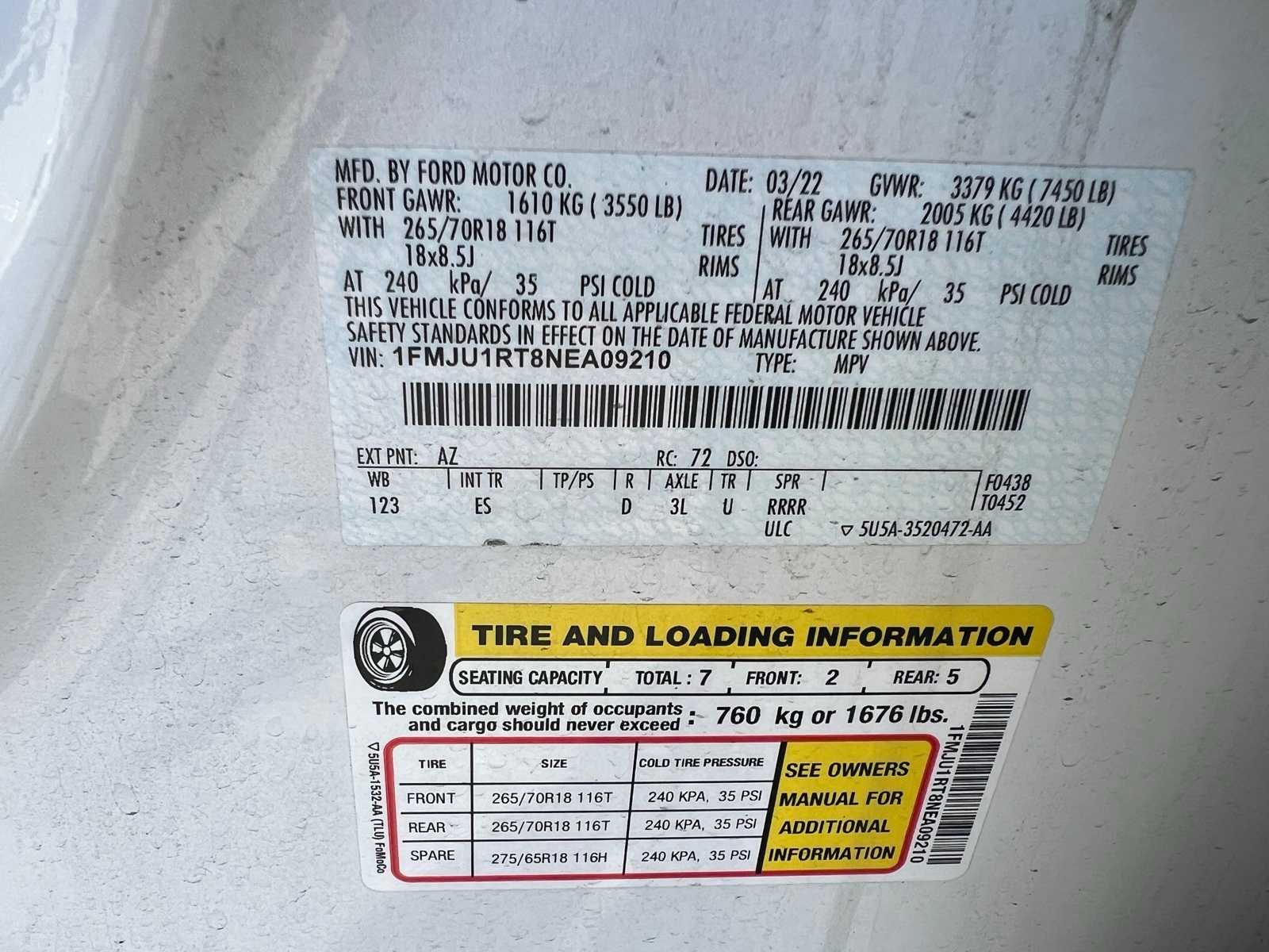 Thumbnail: 2022 Ford Expedition - 37