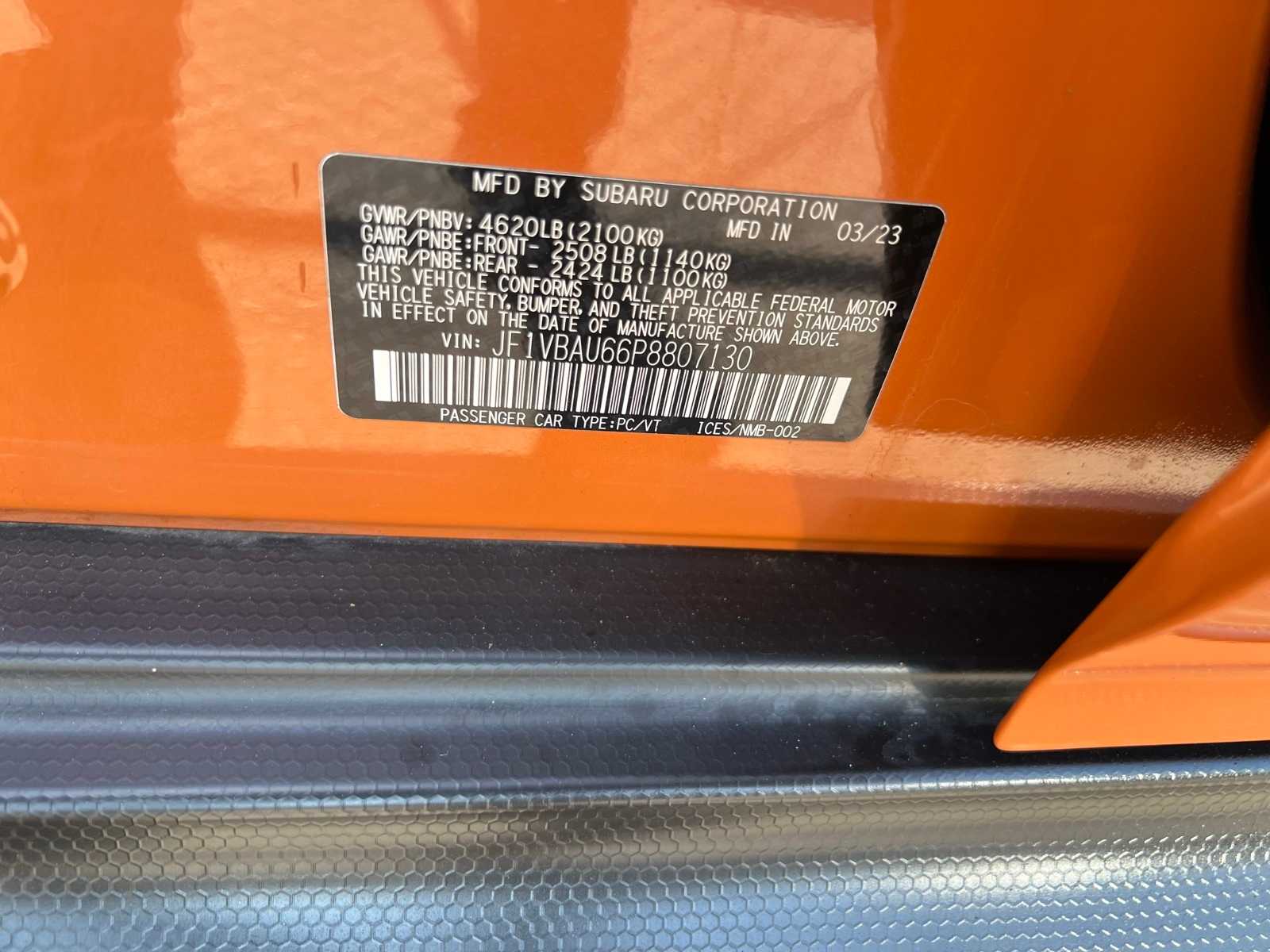 Thumbnail: 2023 Subaru WRX - 46