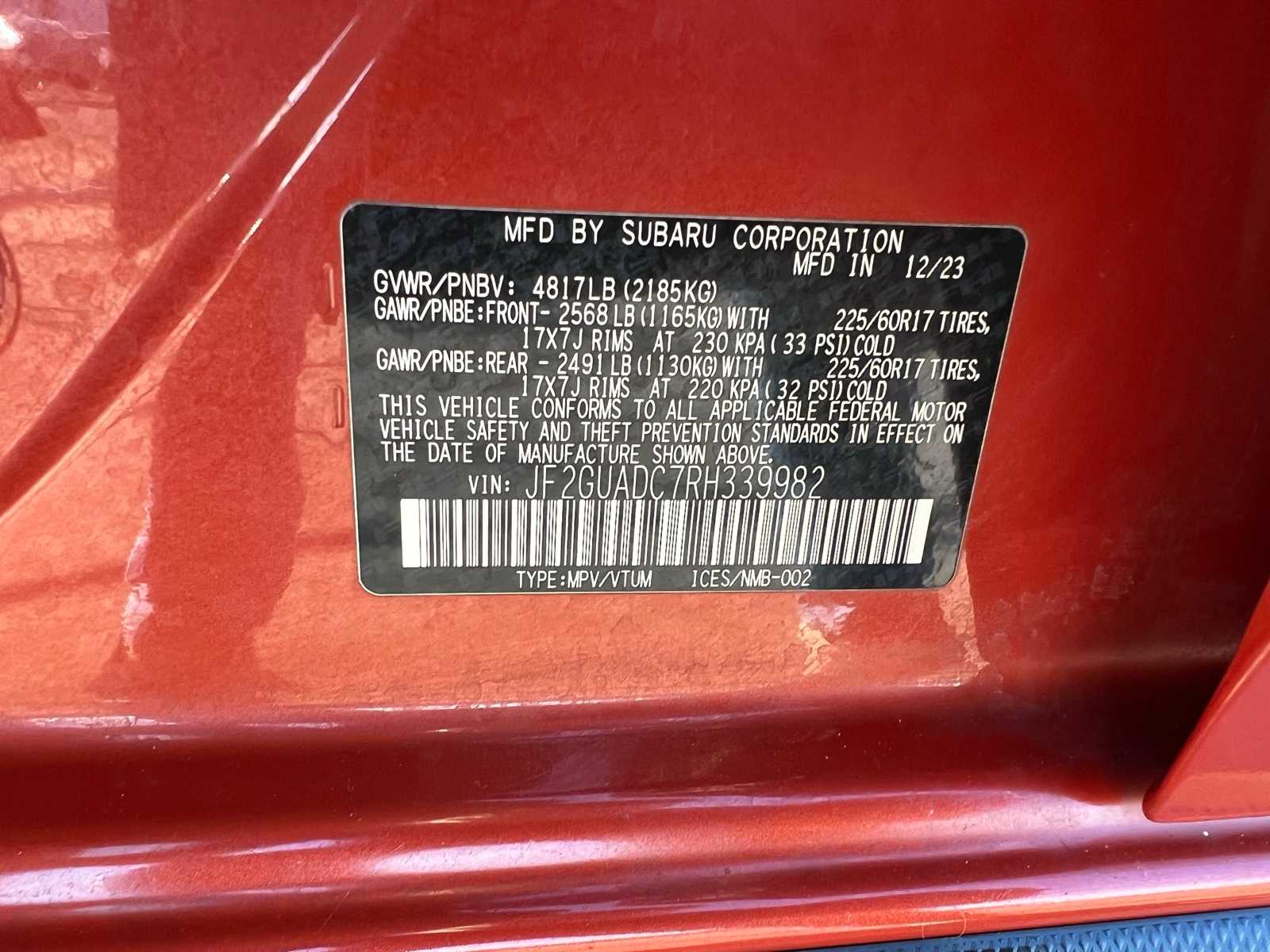 Thumbnail: 2024 Subaru Crosstrek - 46