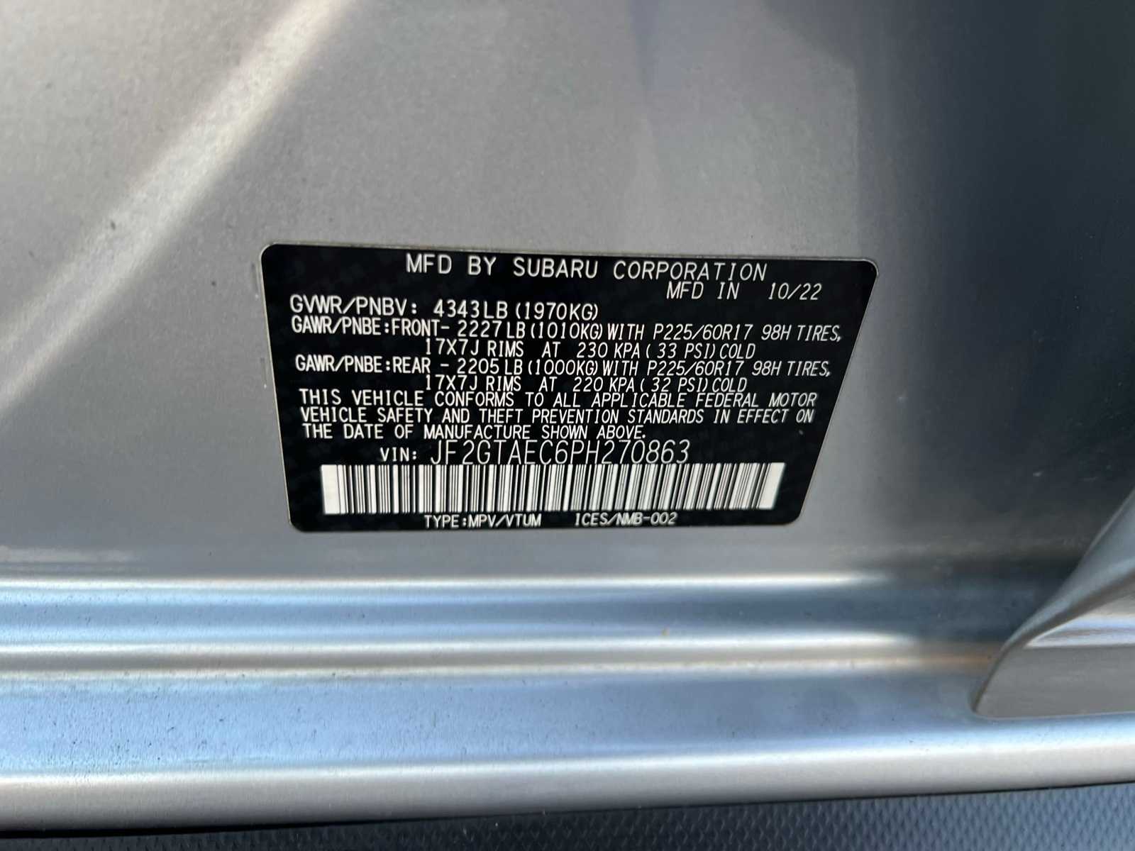 Thumbnail: 2023 Subaru Crosstrek - 46