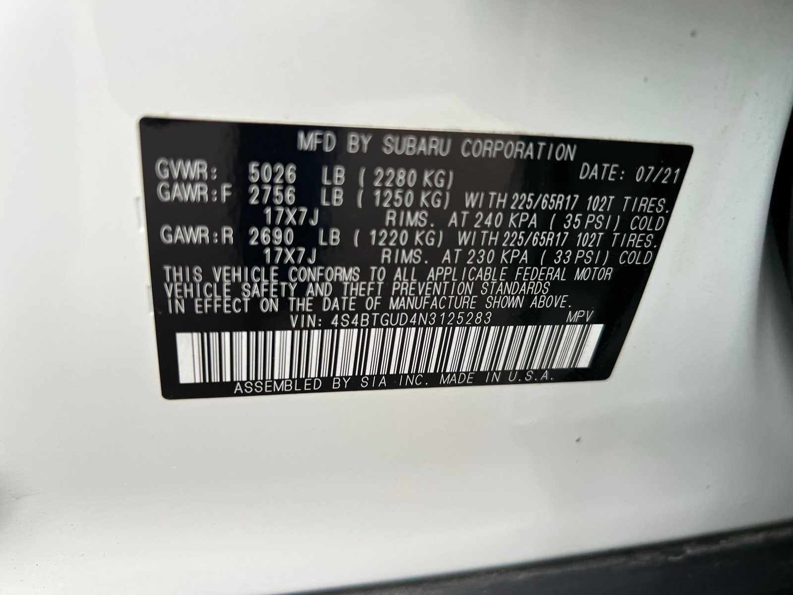 Thumbnail: 2022 Subaru Outback - 38