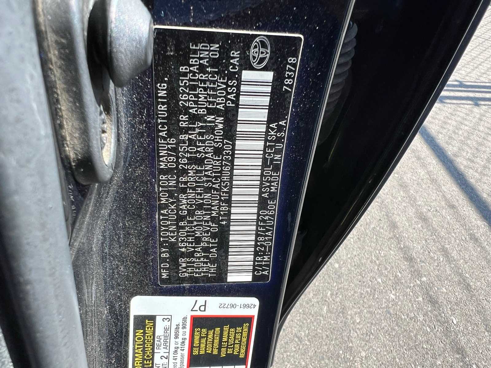 Thumbnail: 2017 Toyota Camry - 38