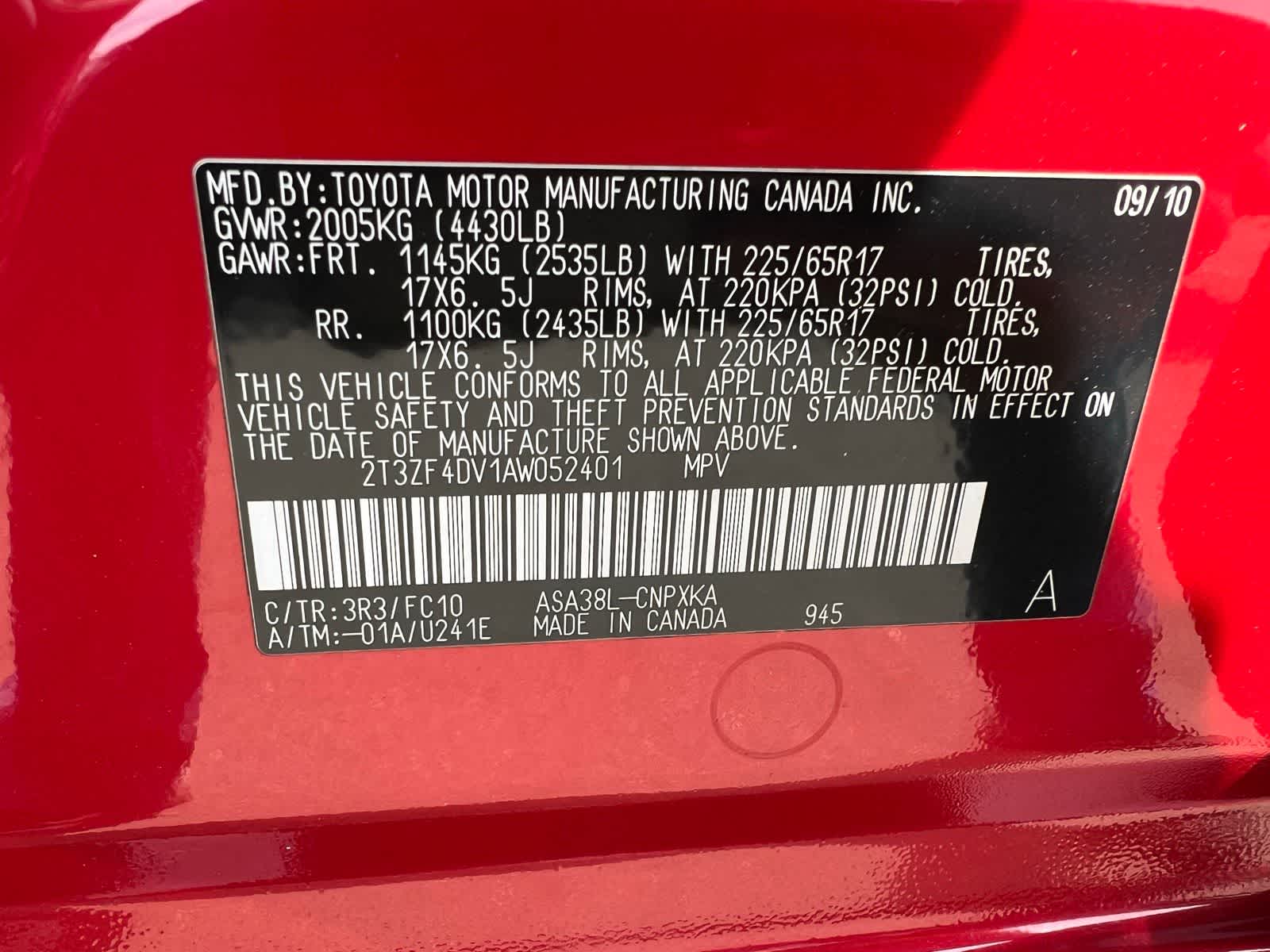 Thumbnail: 2010 Toyota RAV4 - 38