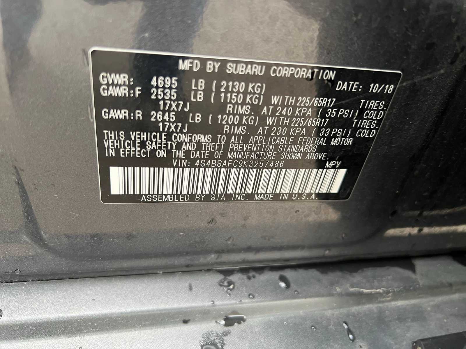 Thumbnail: 2019 Subaru Outback - 38