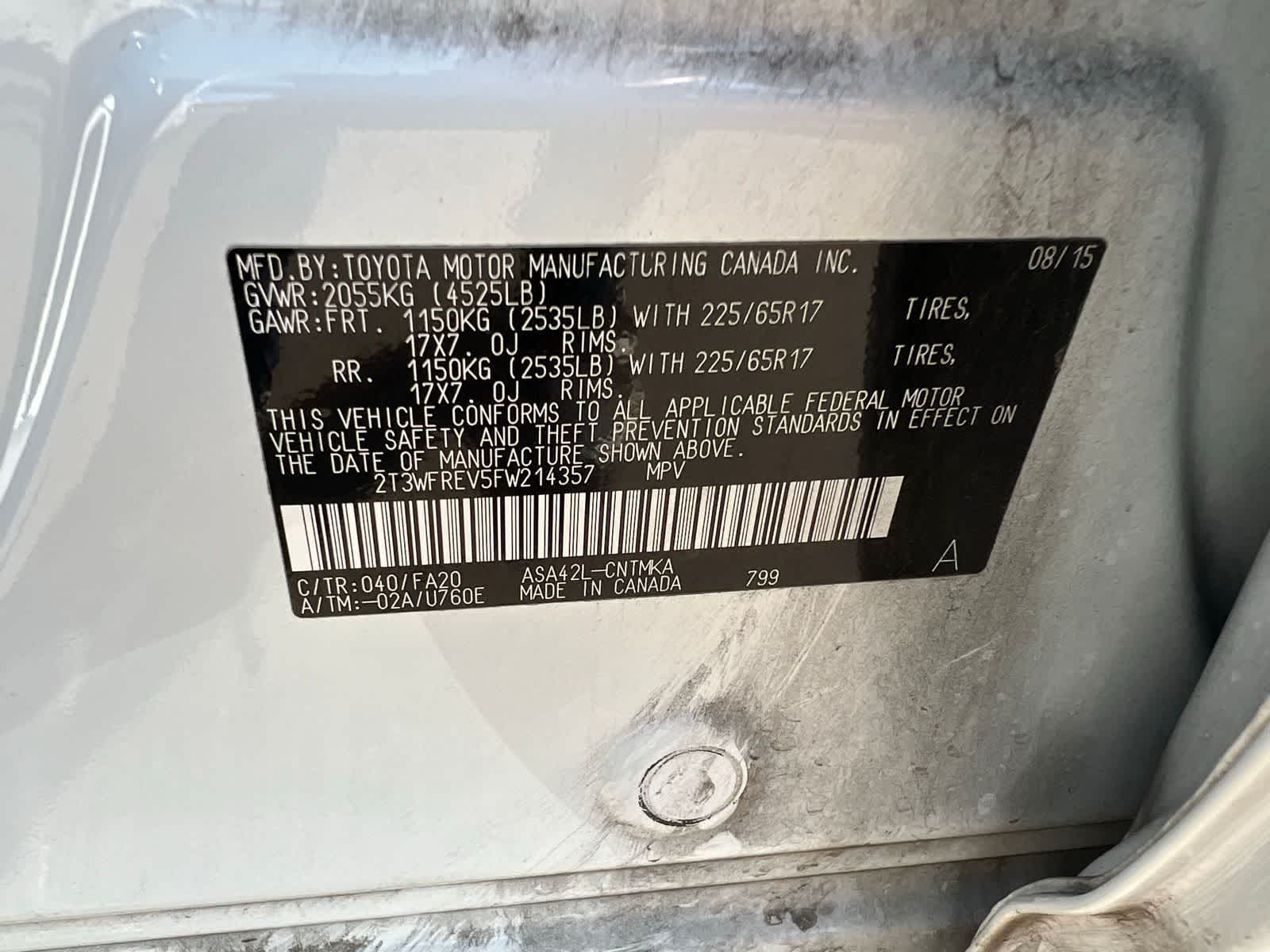 Thumbnail: 2015 Toyota RAV4 - 38