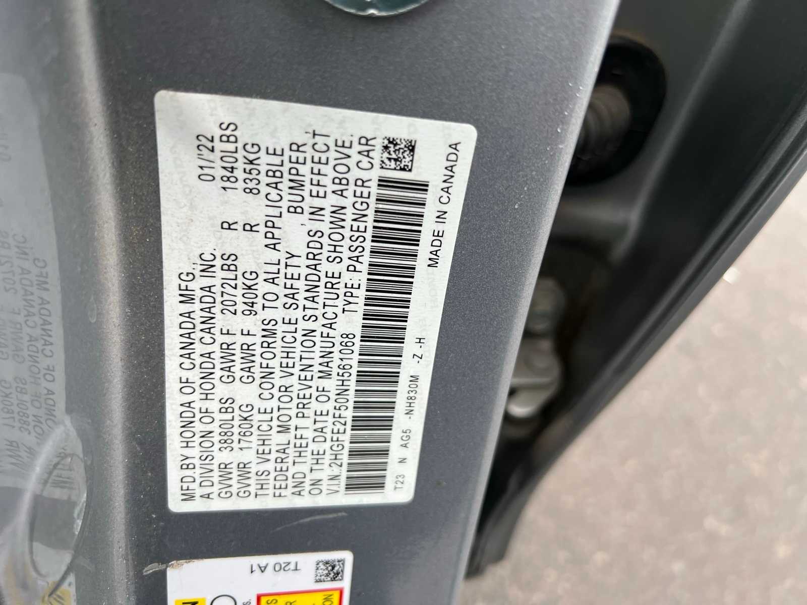 Thumbnail: 2022 Honda Civic - 46