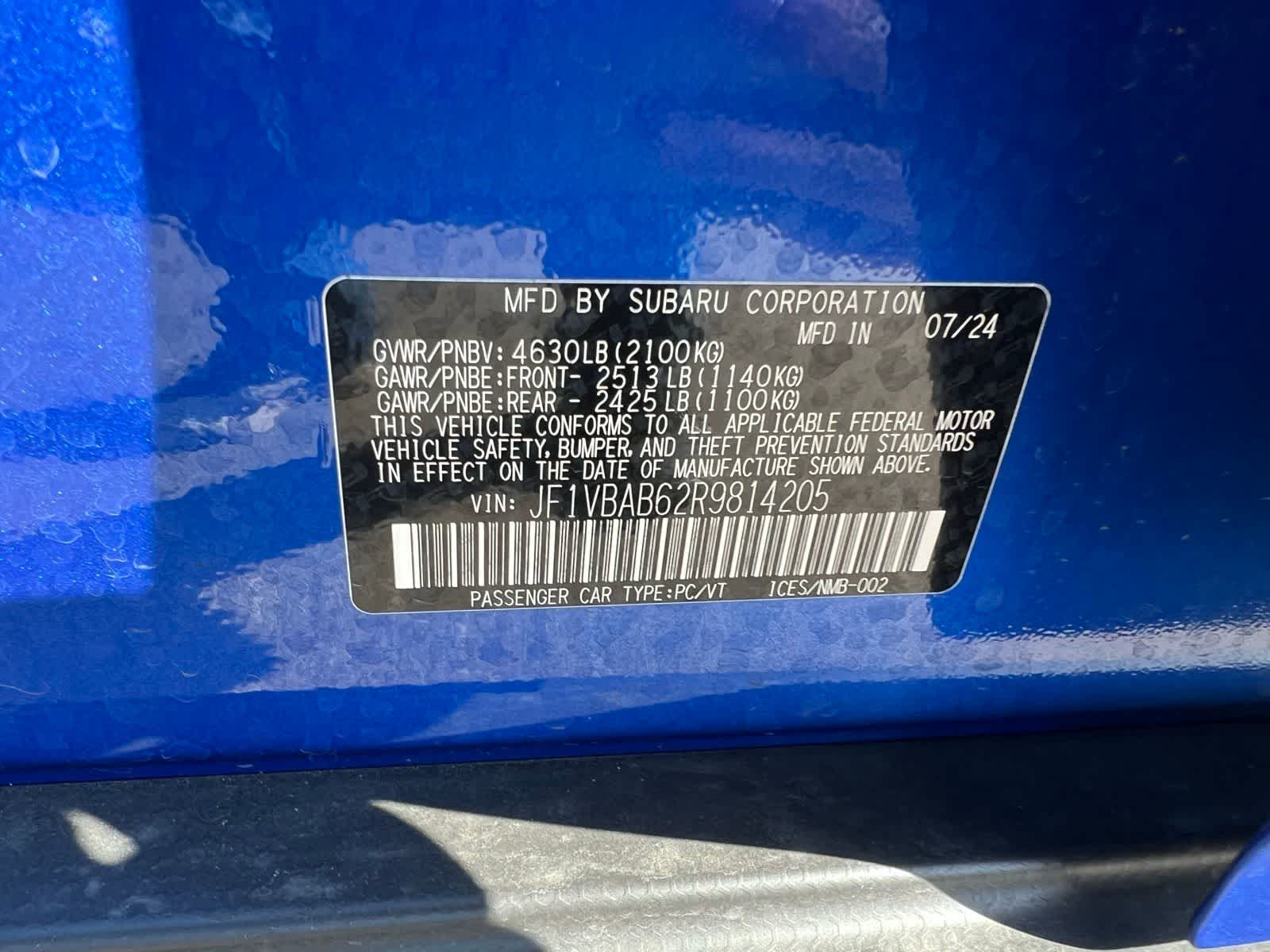 Thumbnail: 2024 Subaru WRX - 37