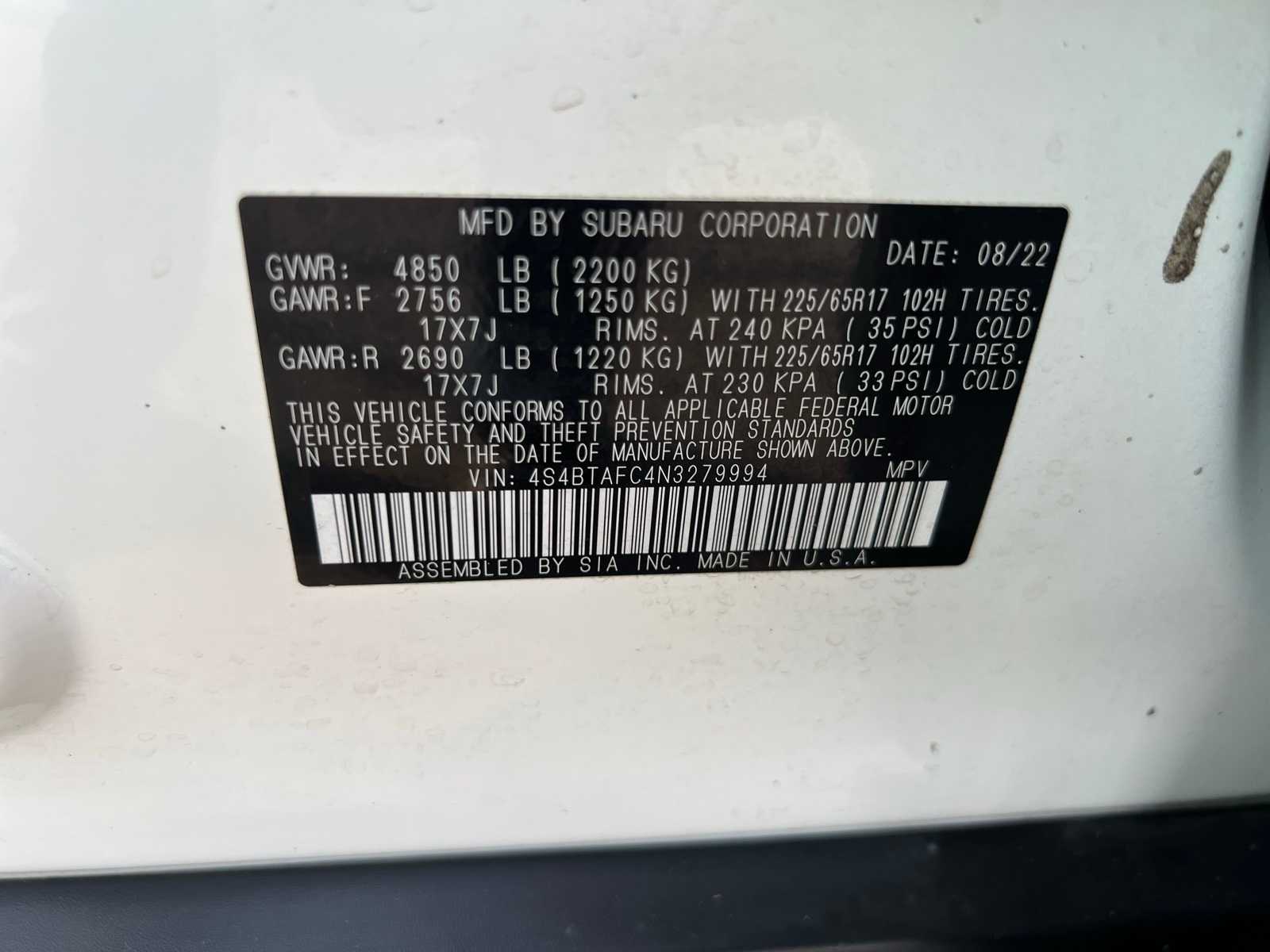 Thumbnail: 2022 Subaru Outback - 46