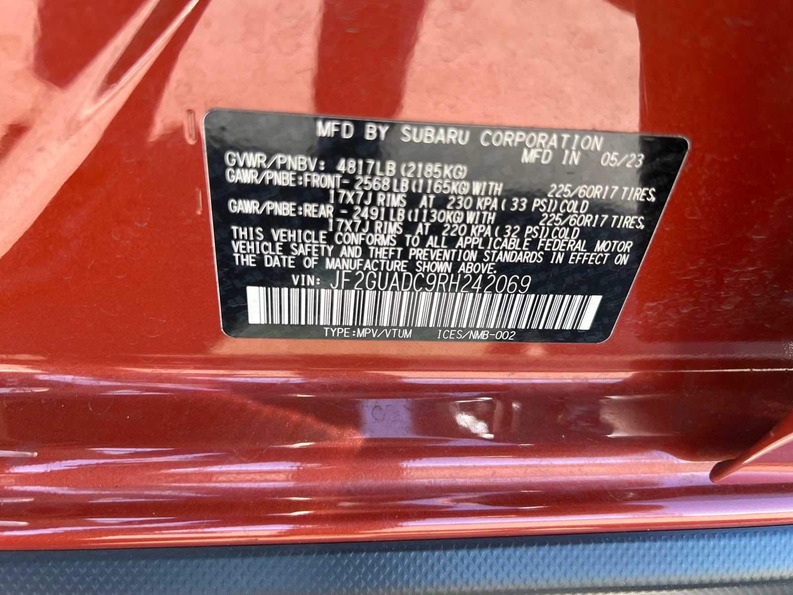 Thumbnail: 2024 Subaru Crosstrek - 38