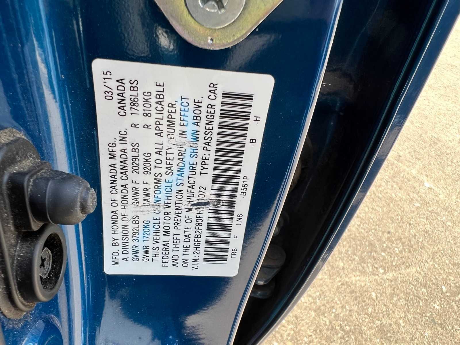 2015 Honda Civic EX 37