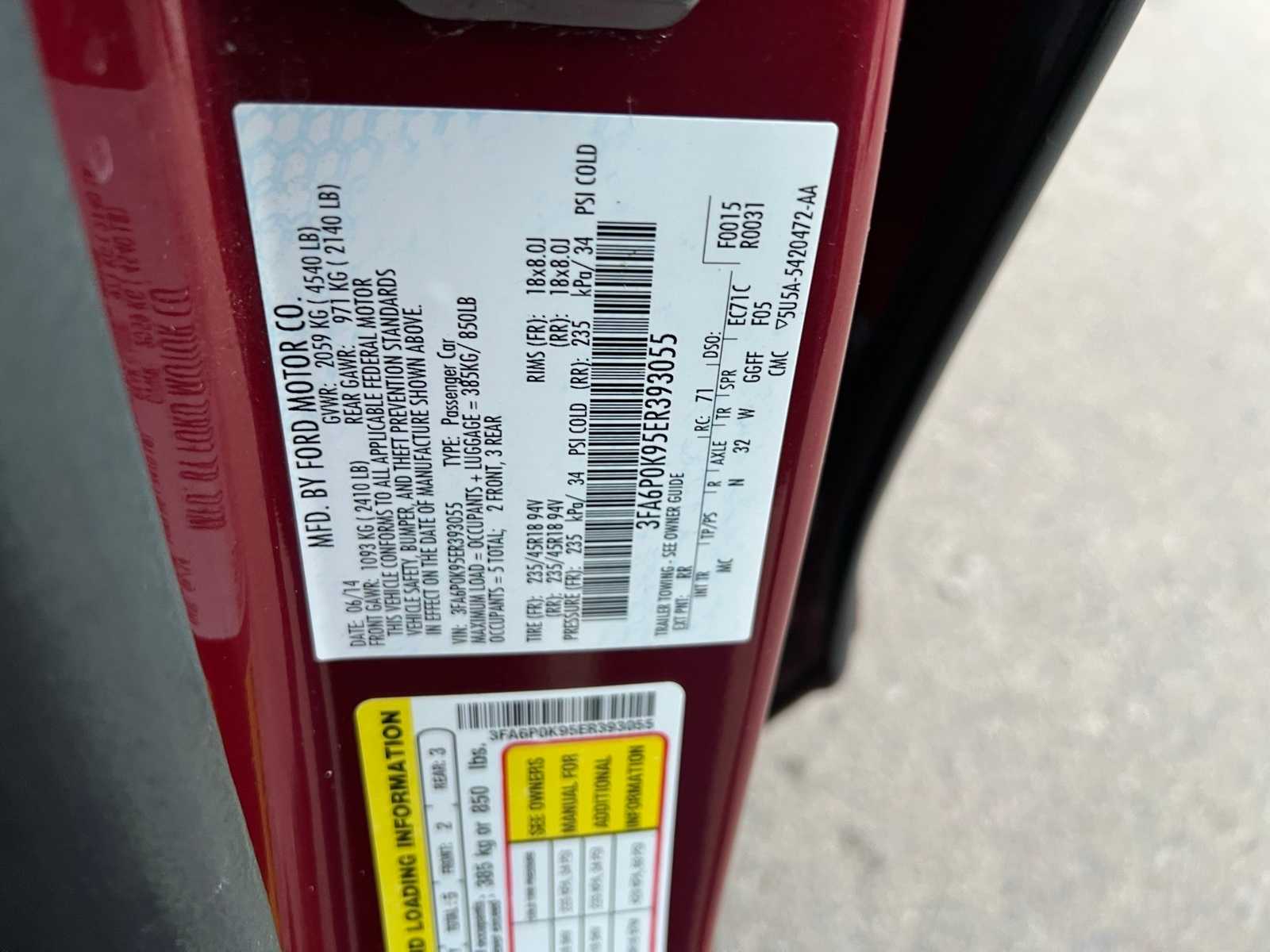 Thumbnail: 2014 Ford Fusion - 46