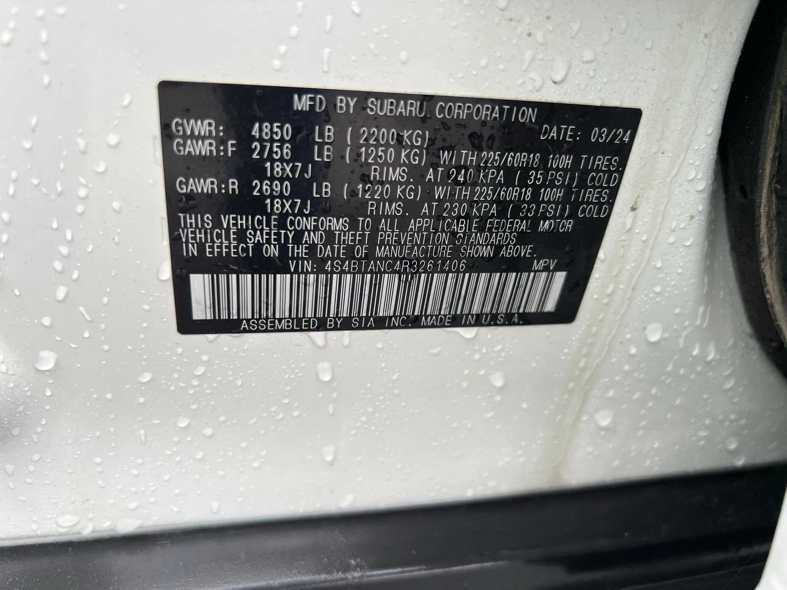 Thumbnail: 2024 Subaru Outback - 38