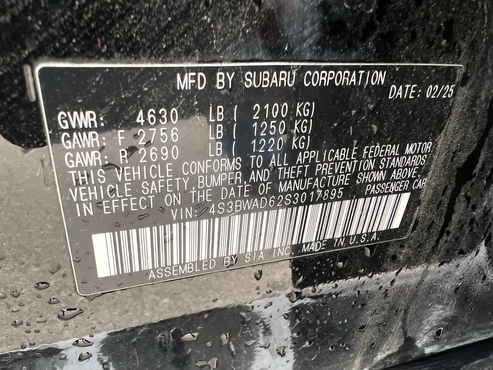 Thumbnail: 2025 Subaru Legacy - 38