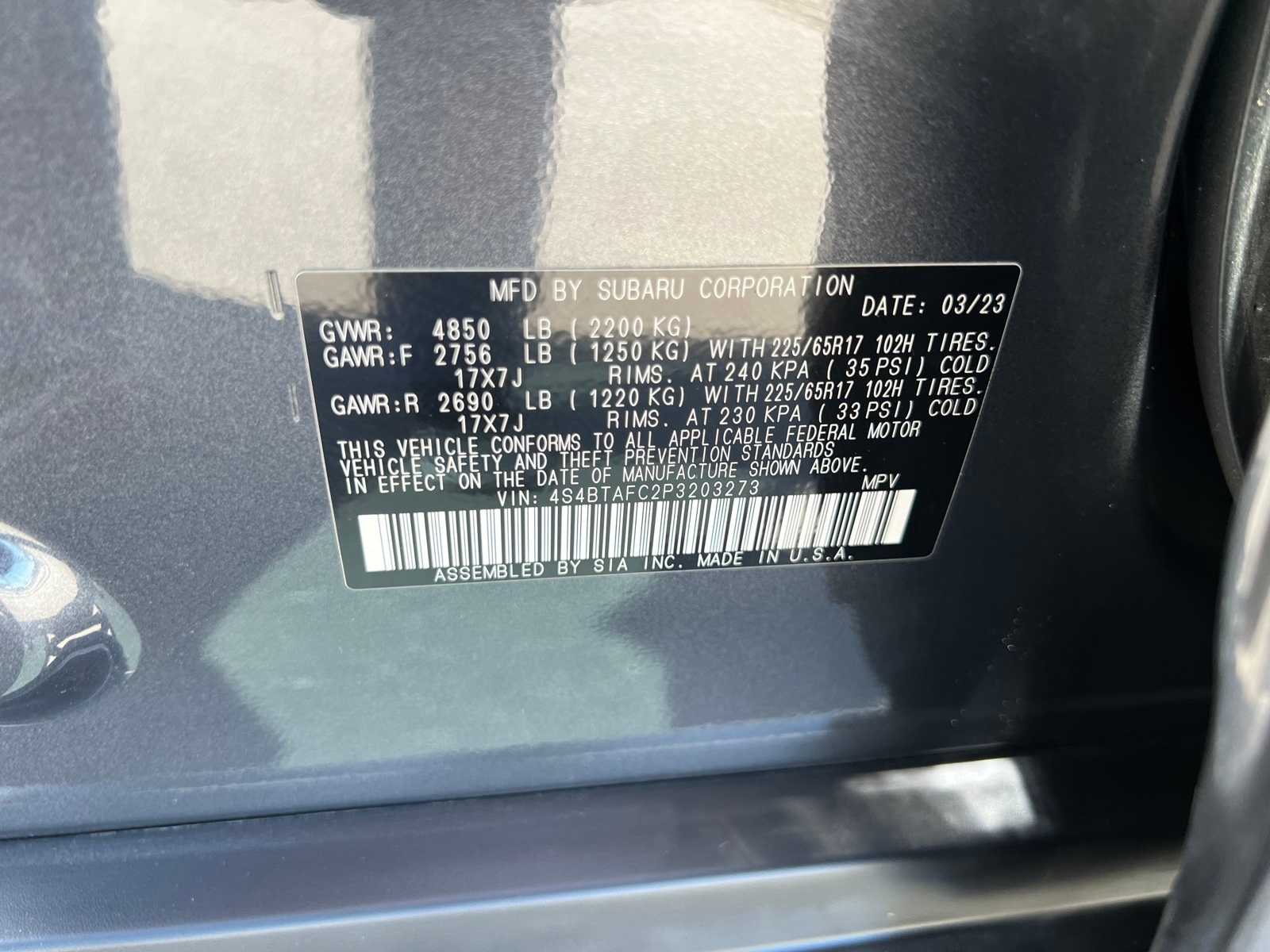 2023 Subaru Outback Premium 46