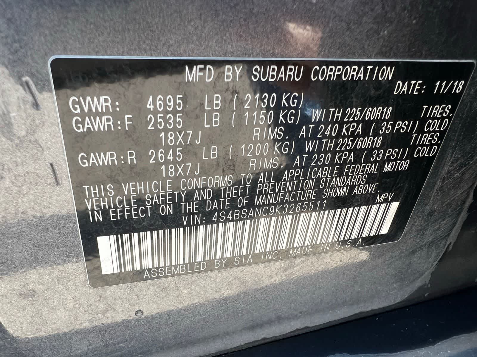 Thumbnail: 2019 Subaru Outback - 37