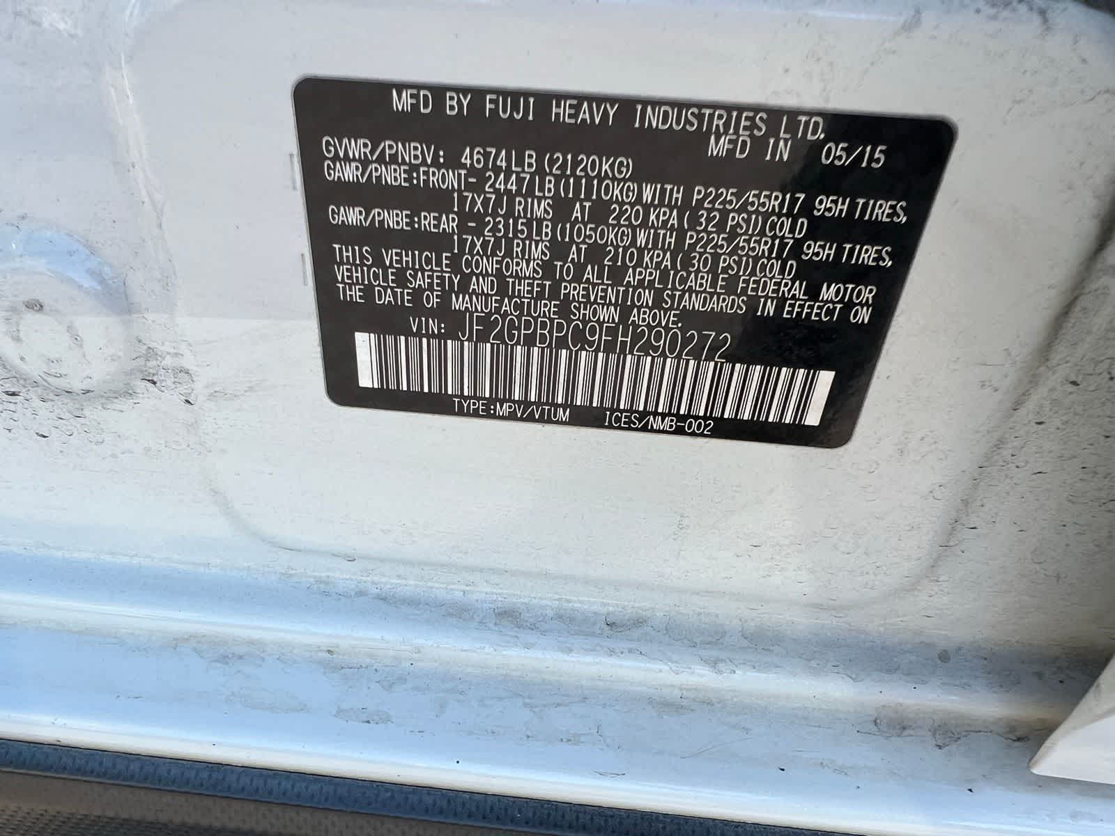 Thumbnail: 2015 Subaru XV Crosstrek - 38