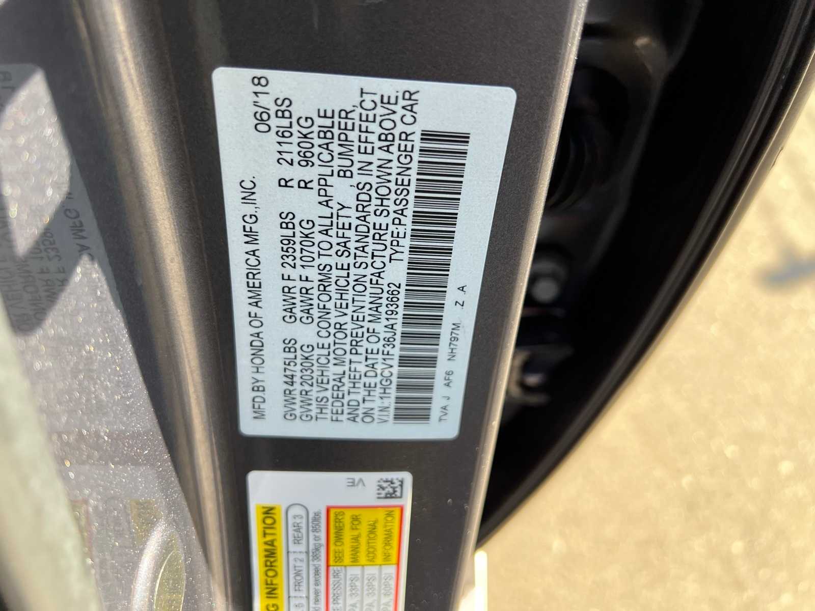 Thumbnail: 2018 Honda Accord - 46