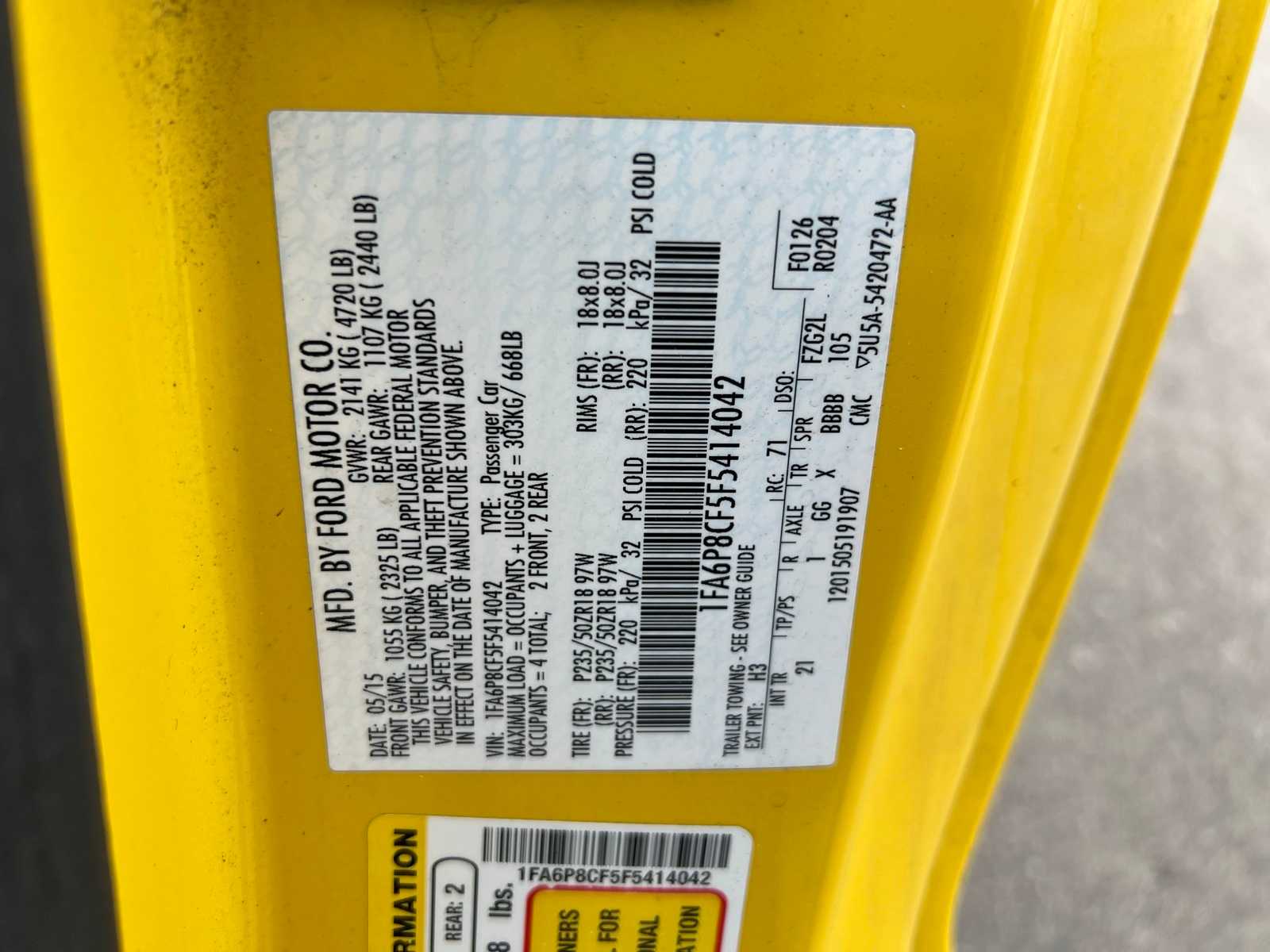 Thumbnail: 2015 Ford Mustang - 36