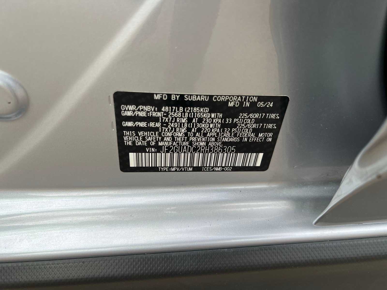 Thumbnail: 2024 Subaru Crosstrek - 38