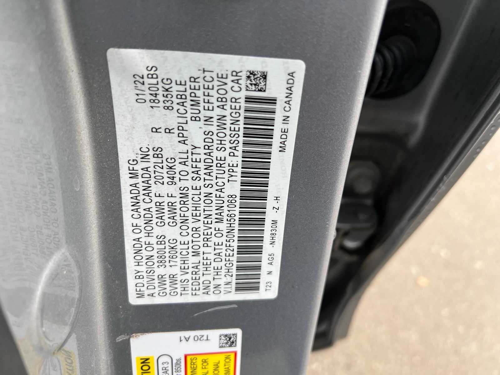 Thumbnail: 2022 Honda Civic - 37