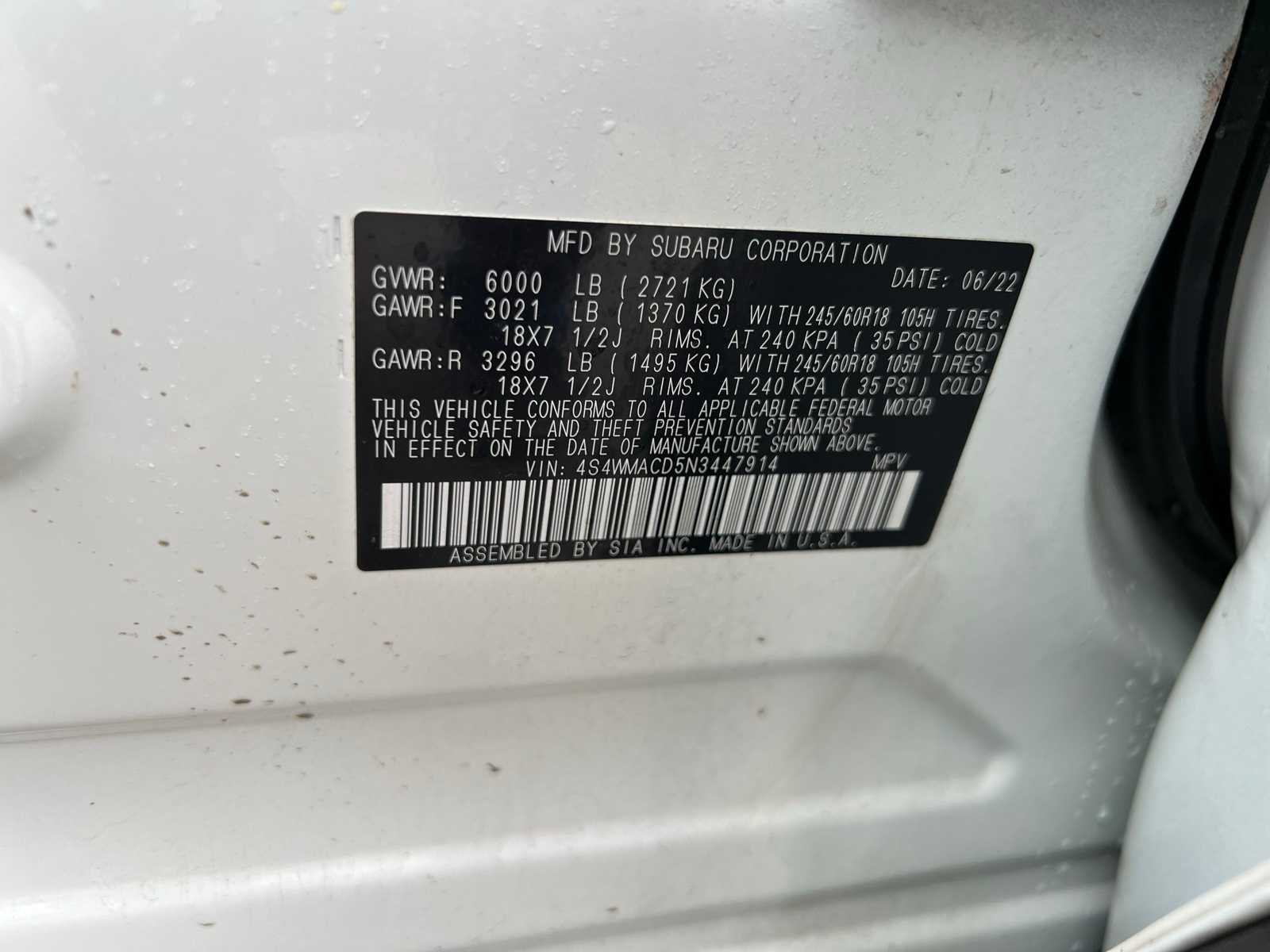 Thumbnail: 2022 Subaru Ascent - 38