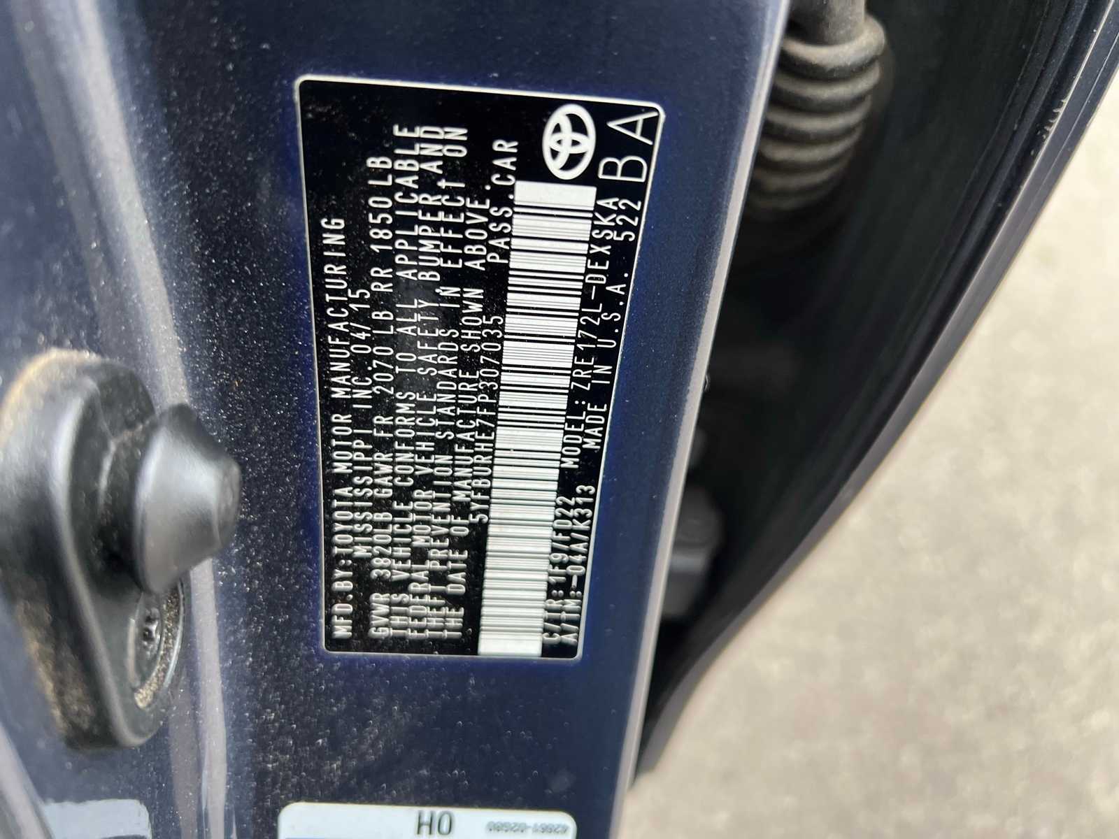 Thumbnail: 2015 Toyota Corolla - 38