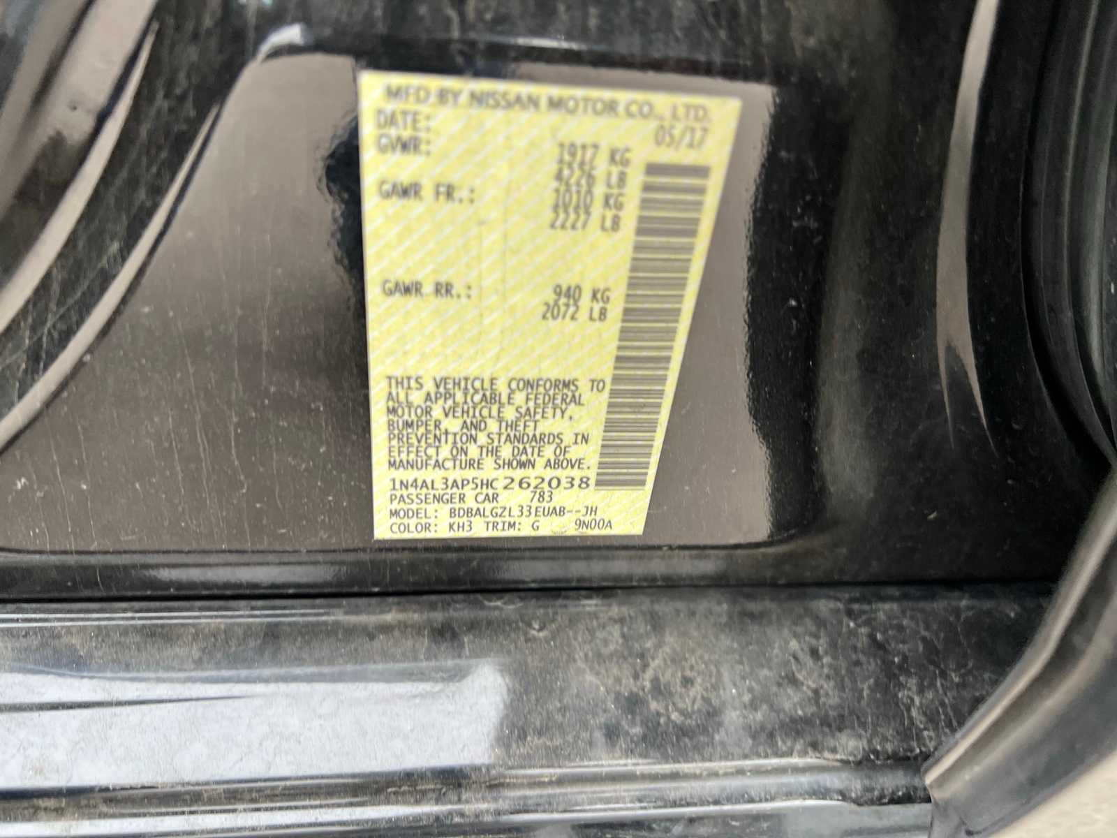 Thumbnail: 2017 Nissan Altima - 37