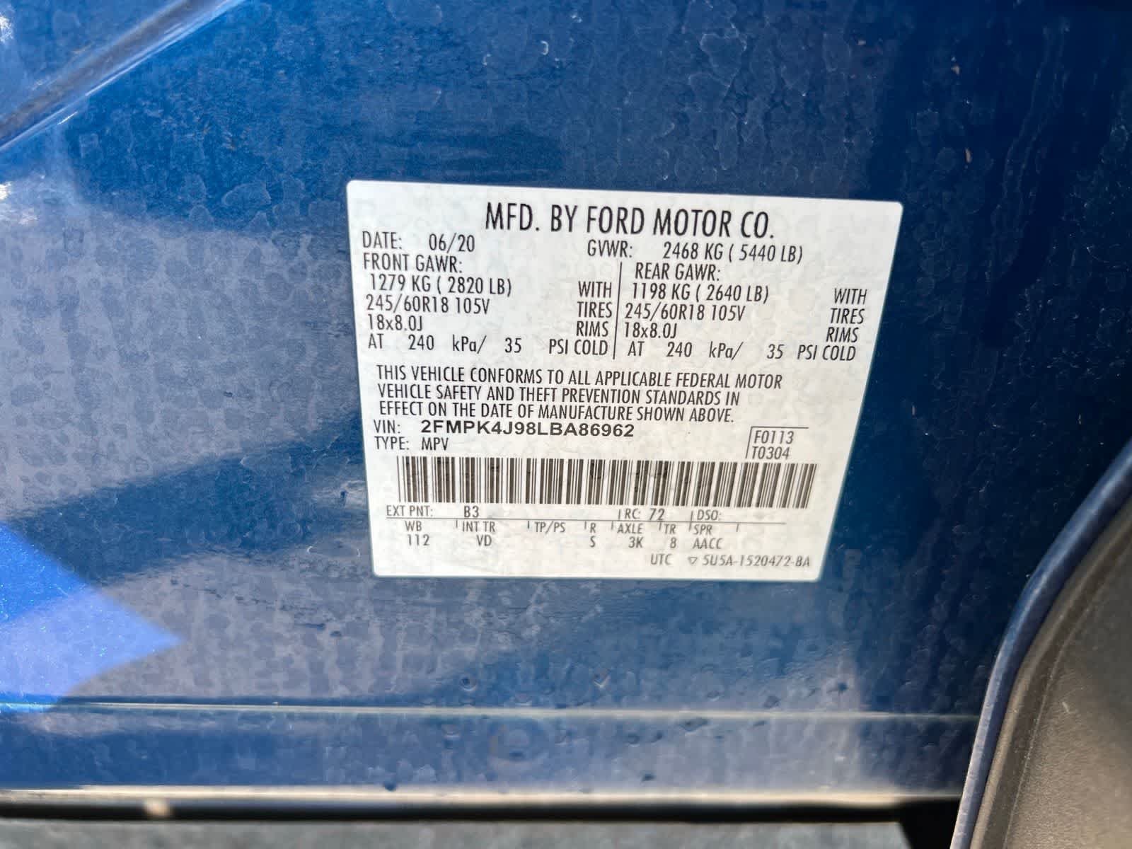 Thumbnail: 2020 Ford Edge - 38