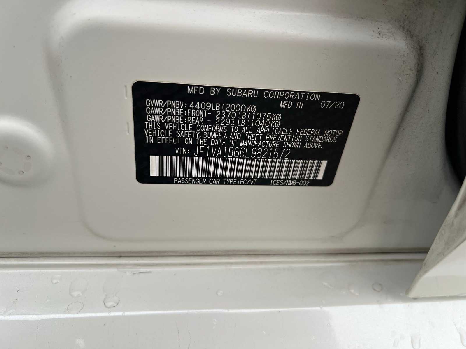 Thumbnail: 2020 Subaru WRX - 38