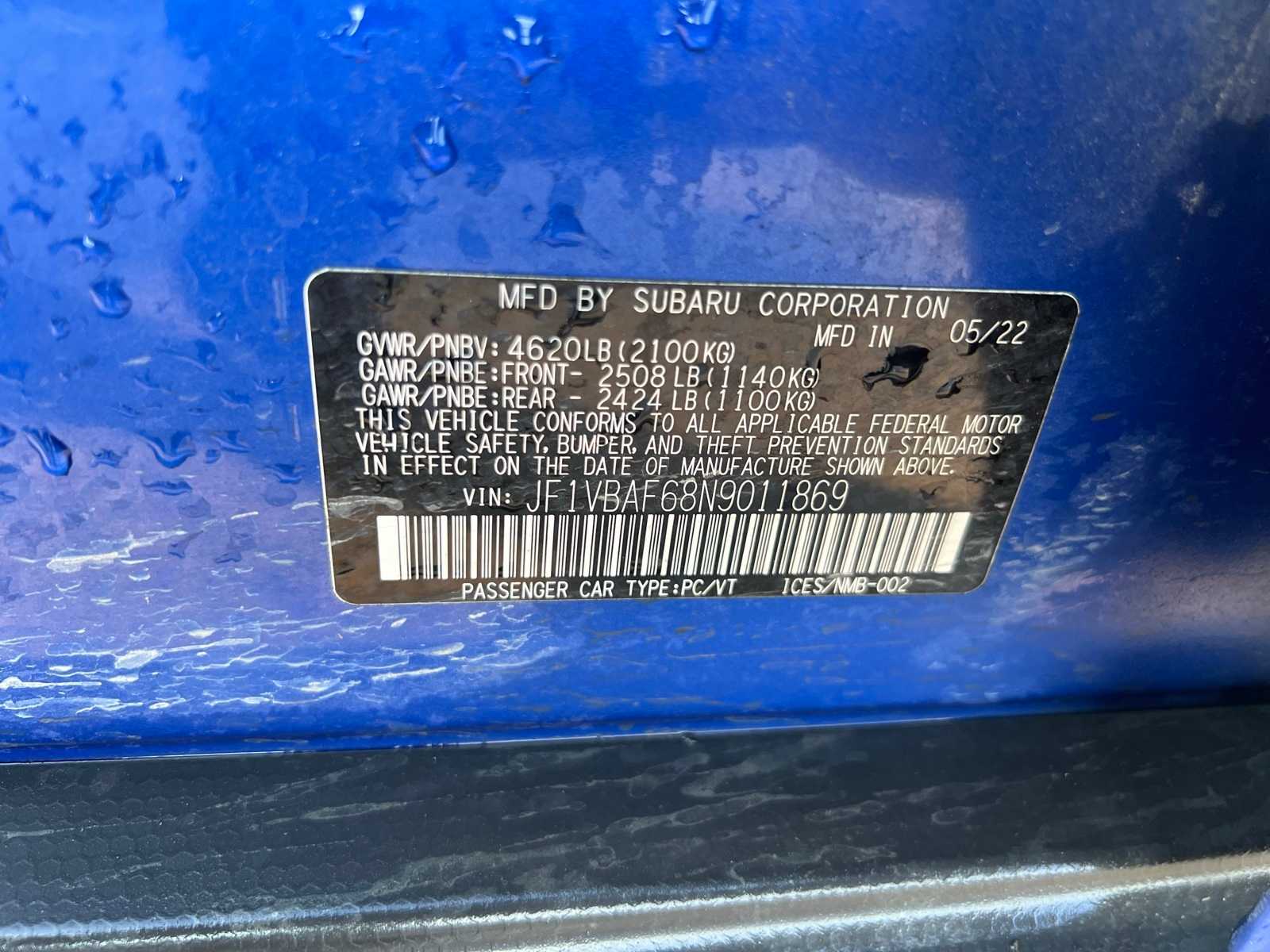 Thumbnail: 2022 Subaru WRX - 37