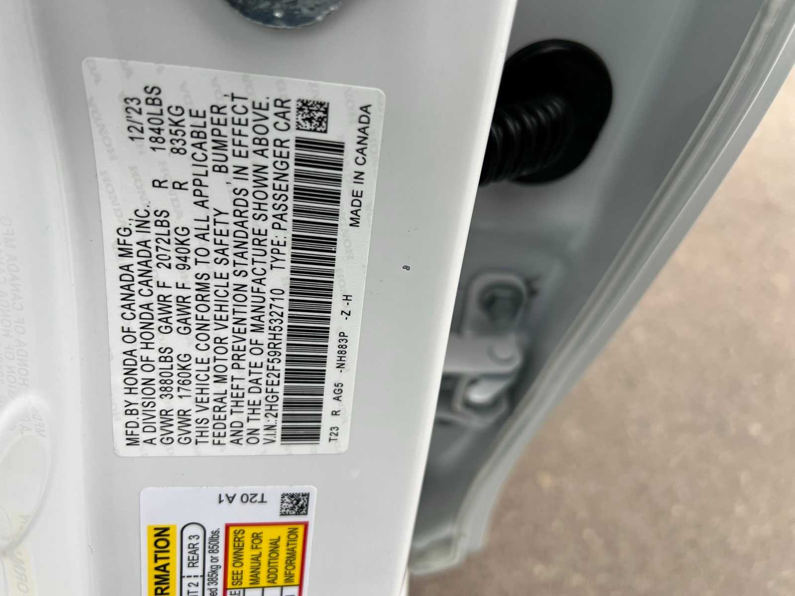 Thumbnail: 2024 Honda Civic - 46