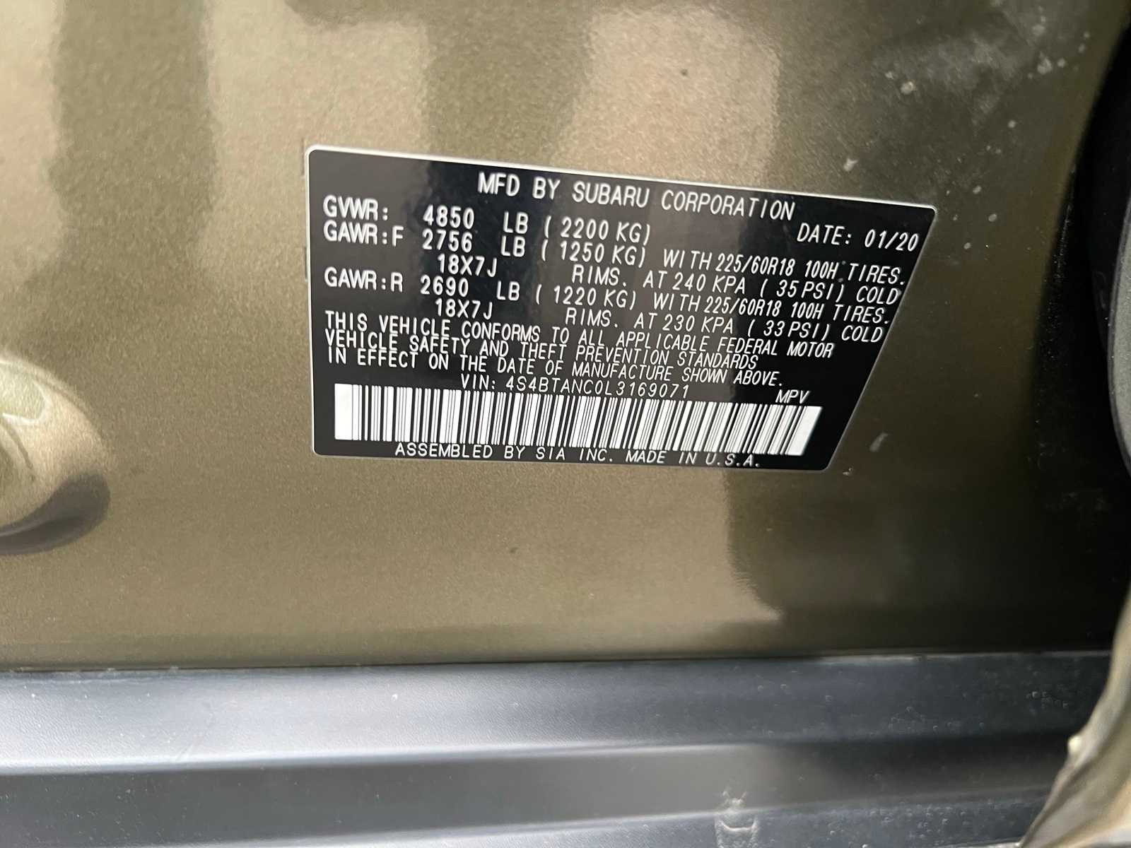 Thumbnail: 2020 Subaru Outback - 38