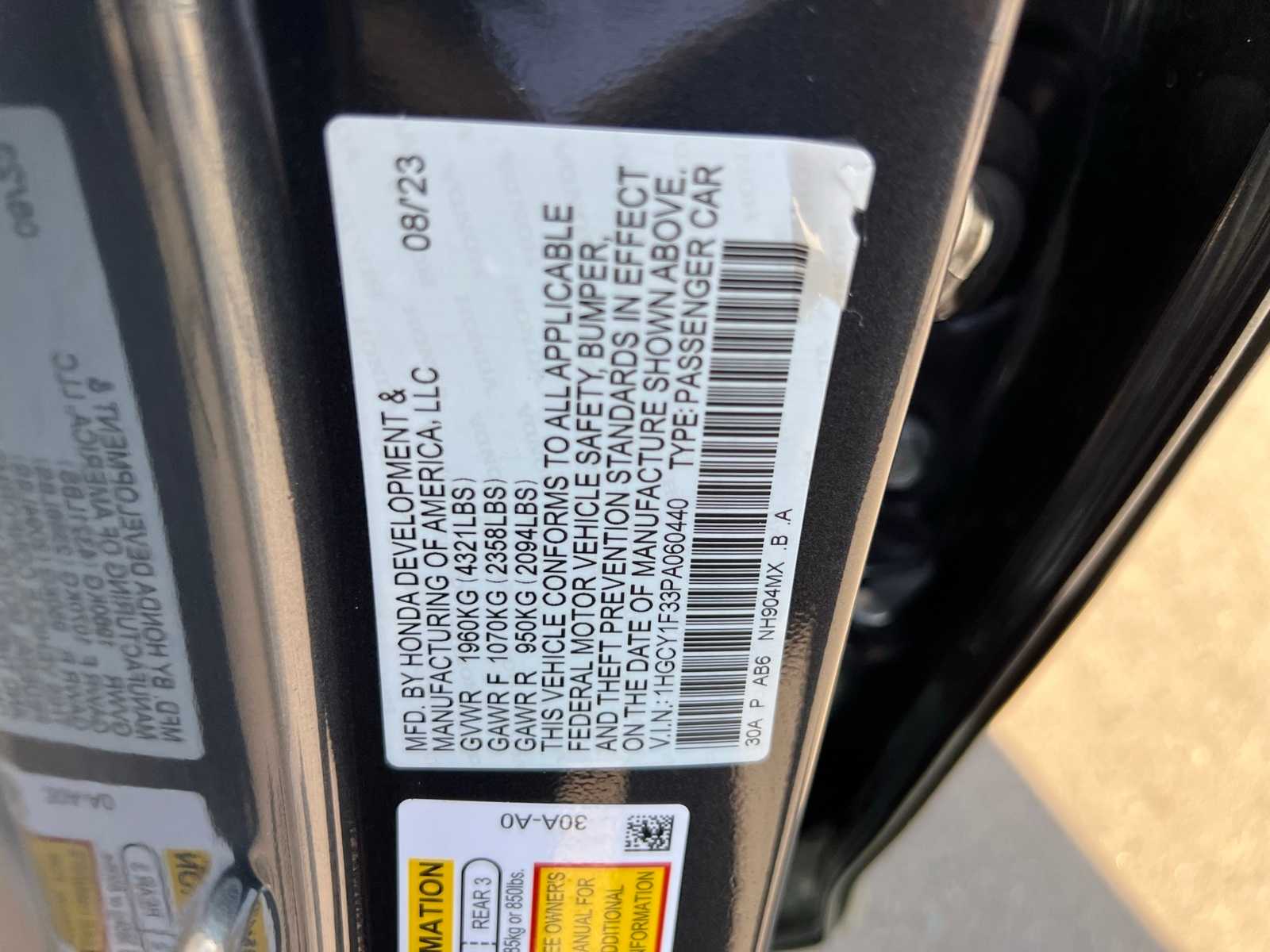 Thumbnail: 2023 Honda Accord - 45