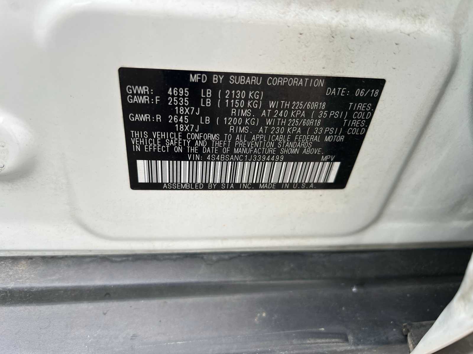 Thumbnail: 2018 Subaru Outback - 38