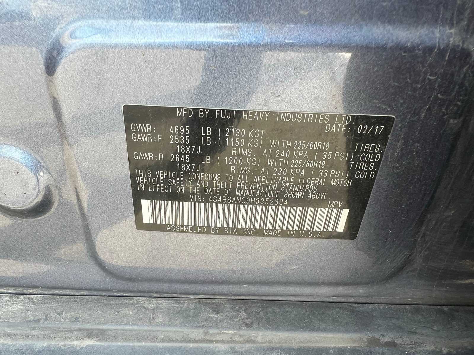 Thumbnail: 2017 Subaru Outback - 38